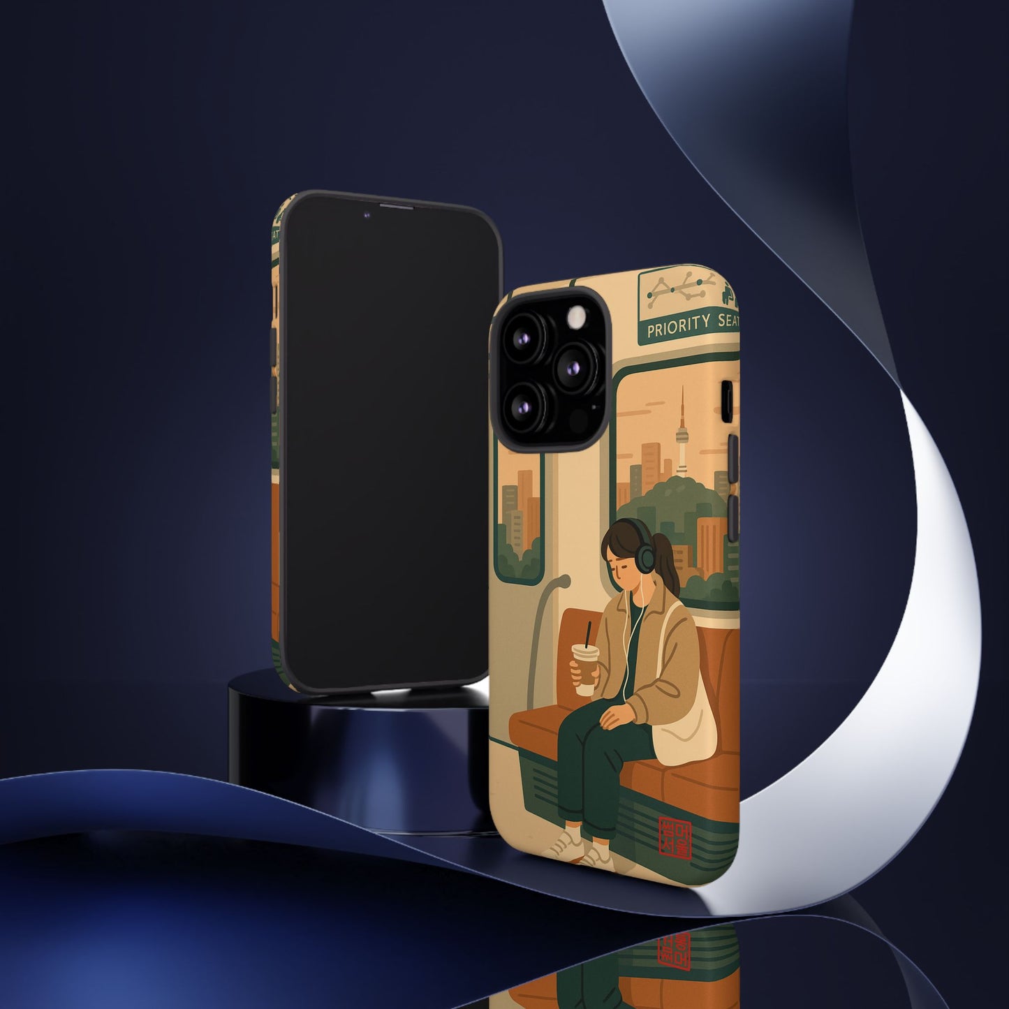 Afternoon Line iPhone Case - Tough Case