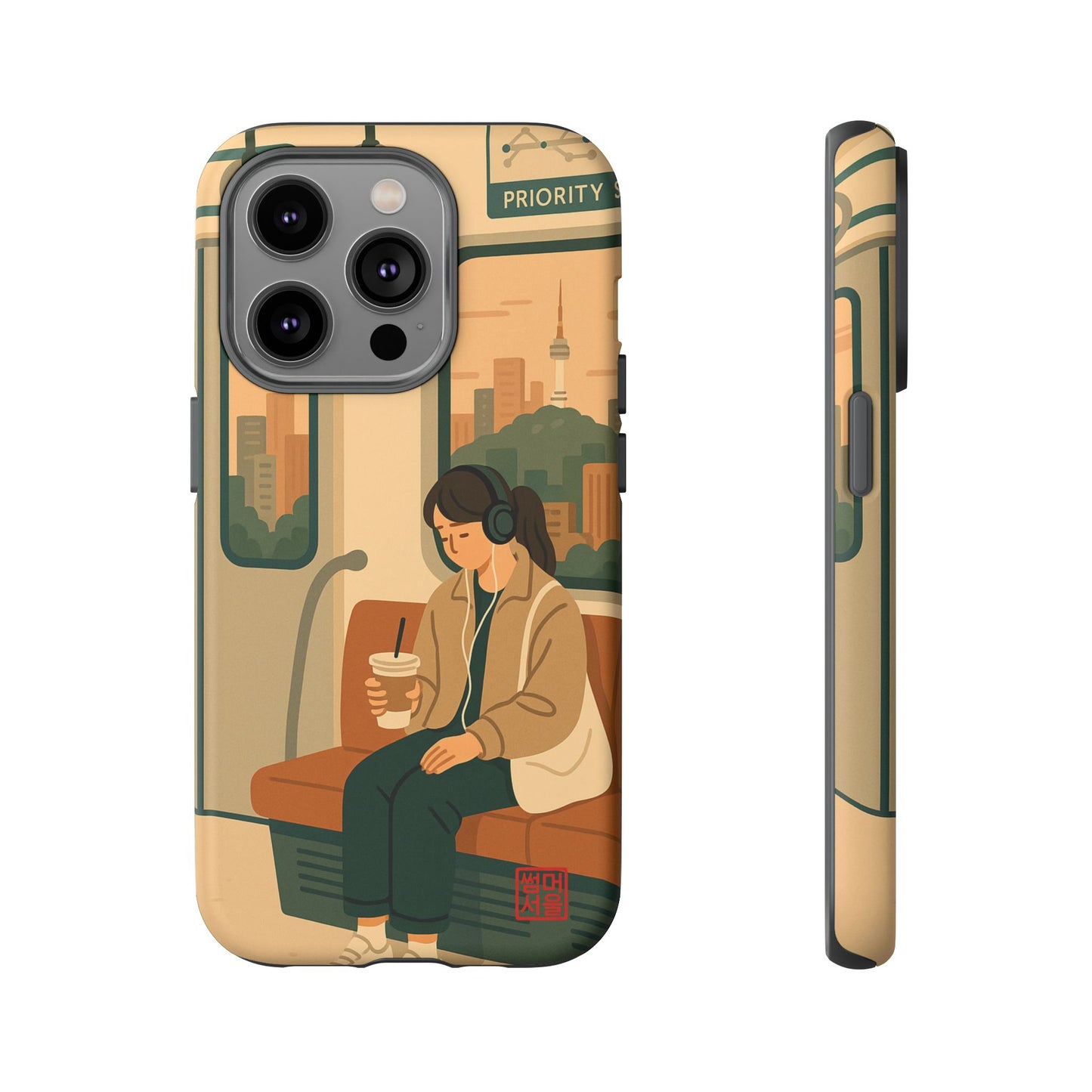 Afternoon Line iPhone Case - Tough Case