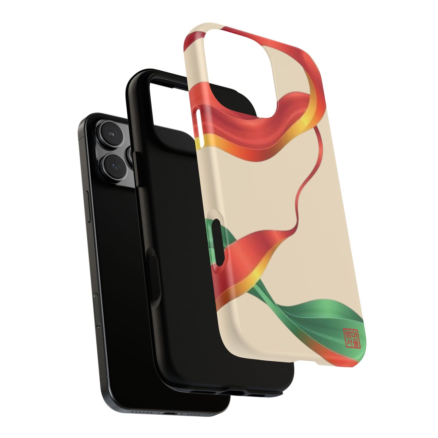 Ribbon Flow iPhone Case - Tough Case