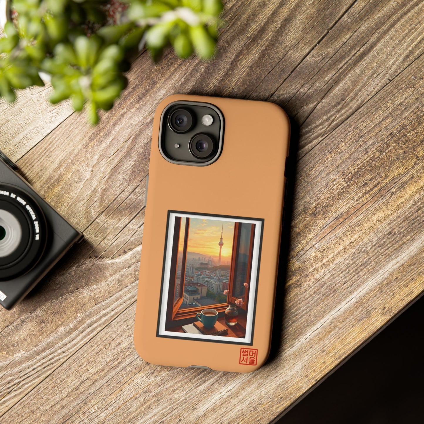 Window to Seoul iPhone Case - Tough Case