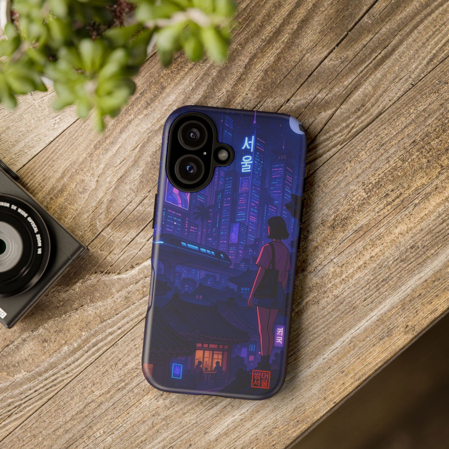 CyberSeoul iPhone Case - Tough Case