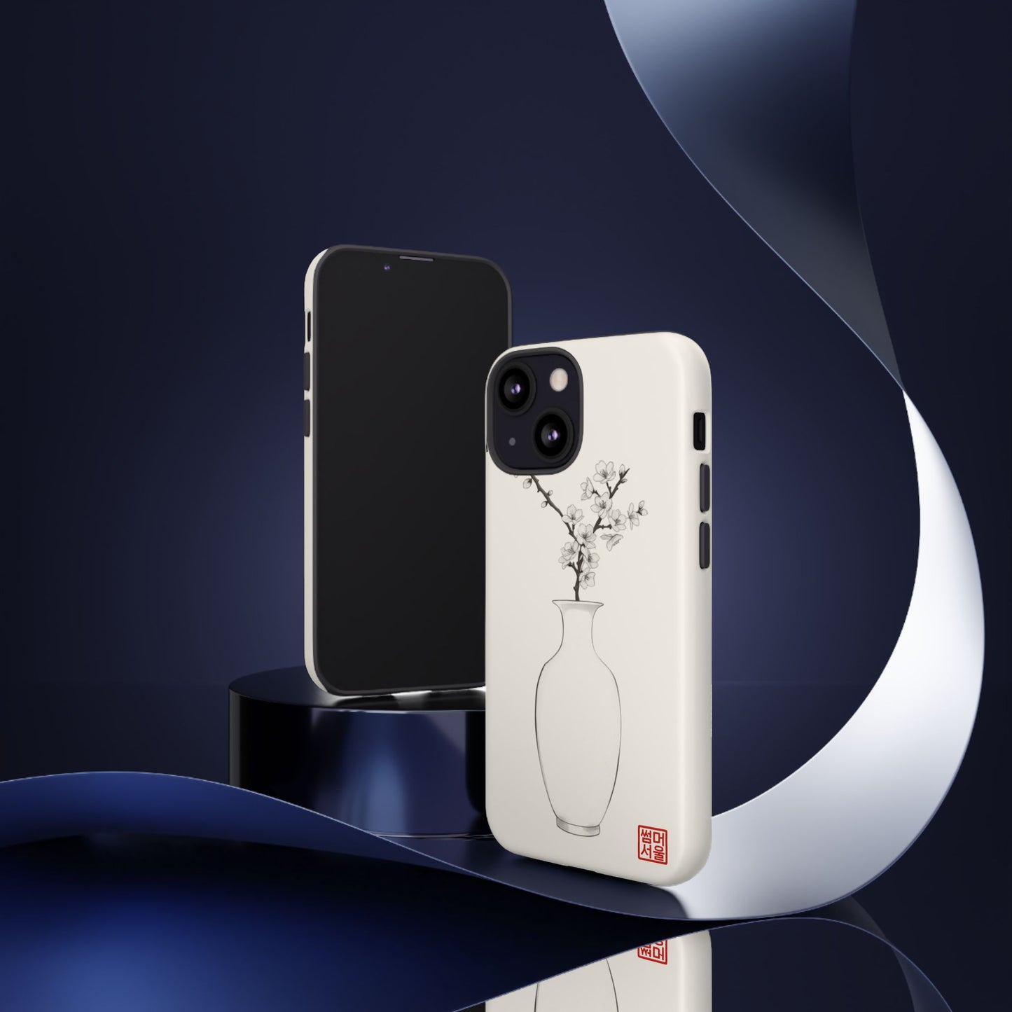 Baekja Blossom iPhone Case - Tough Case