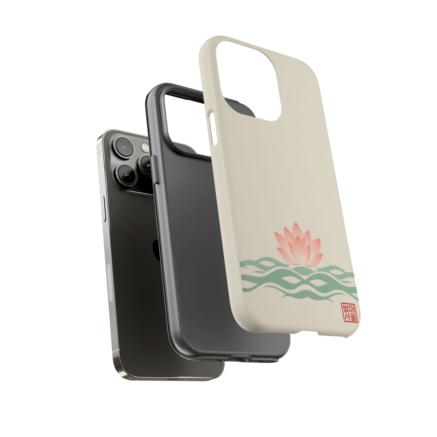 Lotus Rise iPhone Case - Tough Case