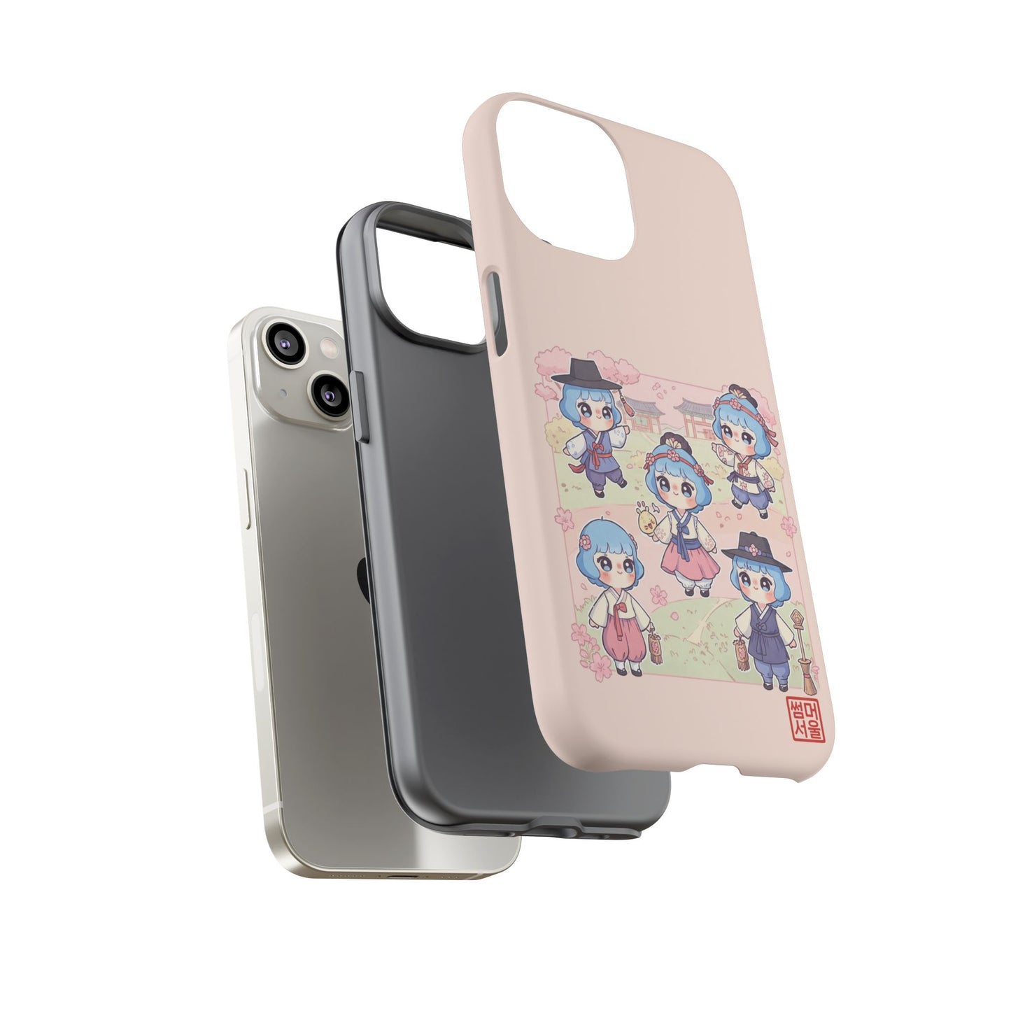 Bomi’s Blossom Hanbok iPhone Case - Tough Case