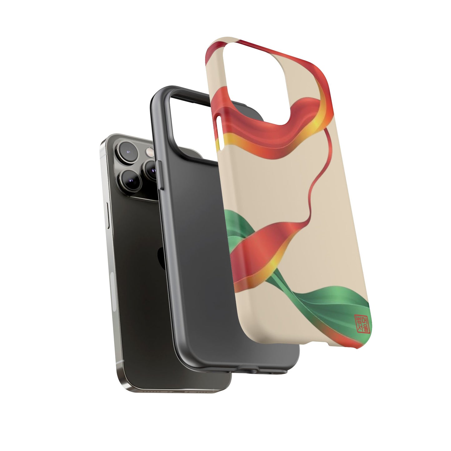 Ribbon Flow iPhone Case - Tough Case