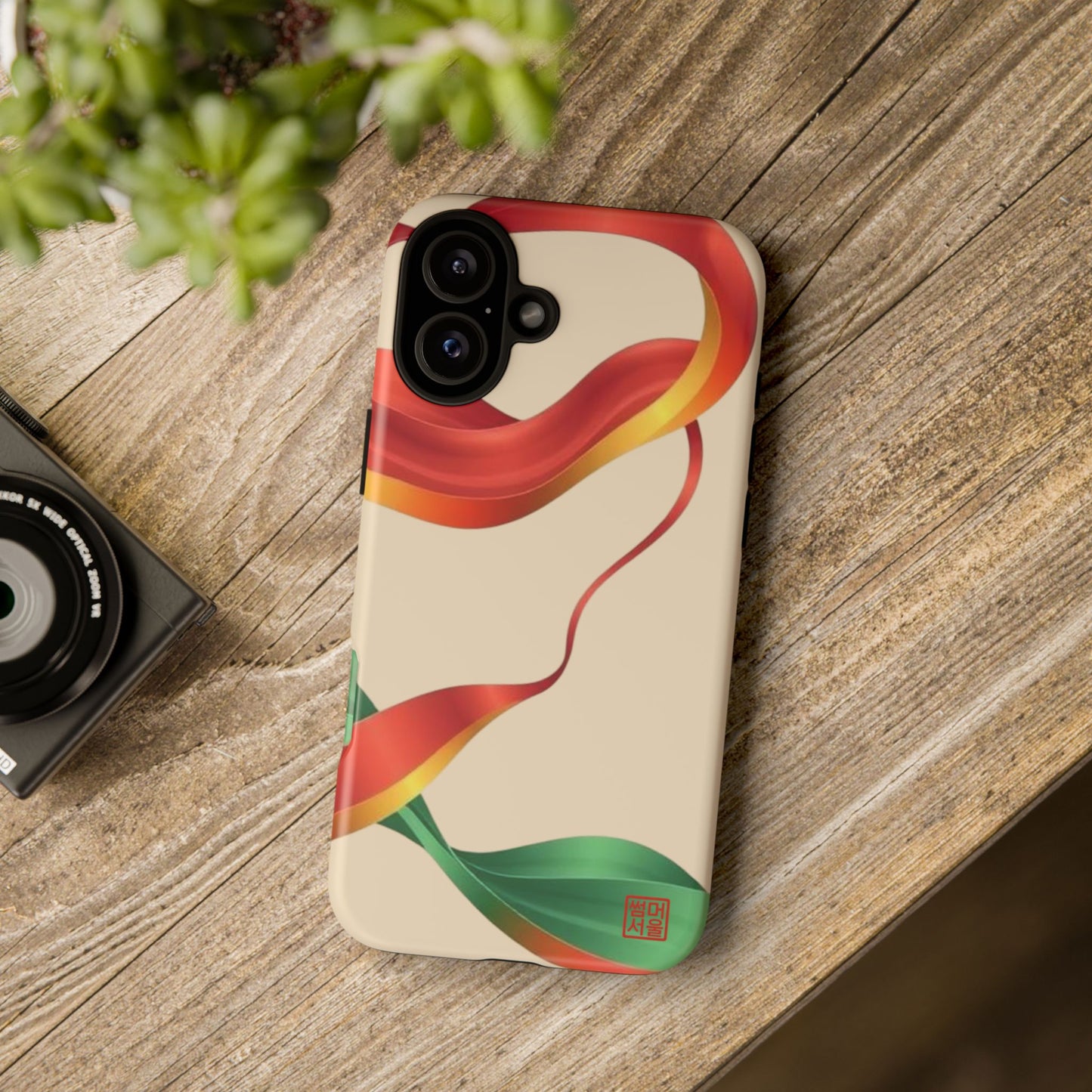 Ribbon Flow iPhone Case - Tough Case