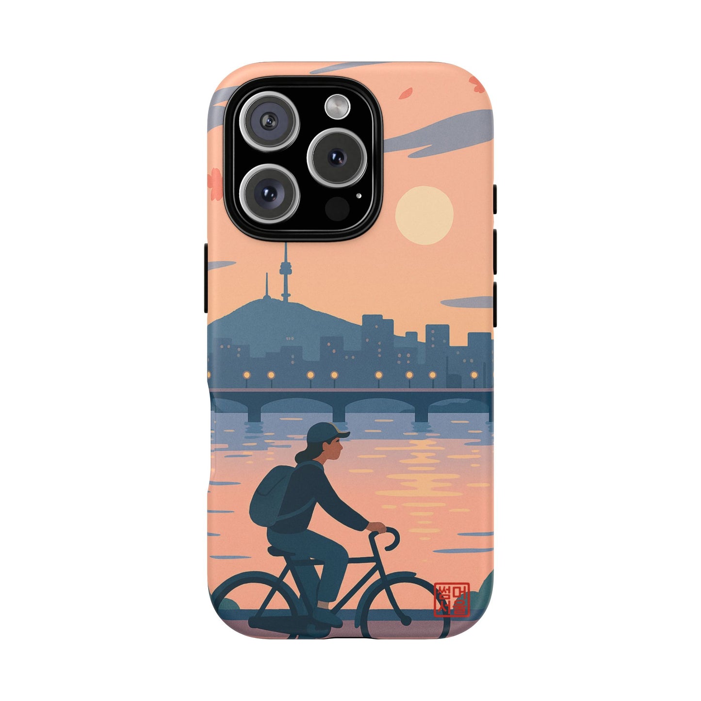 River Glow iPhone Case - Tough Case