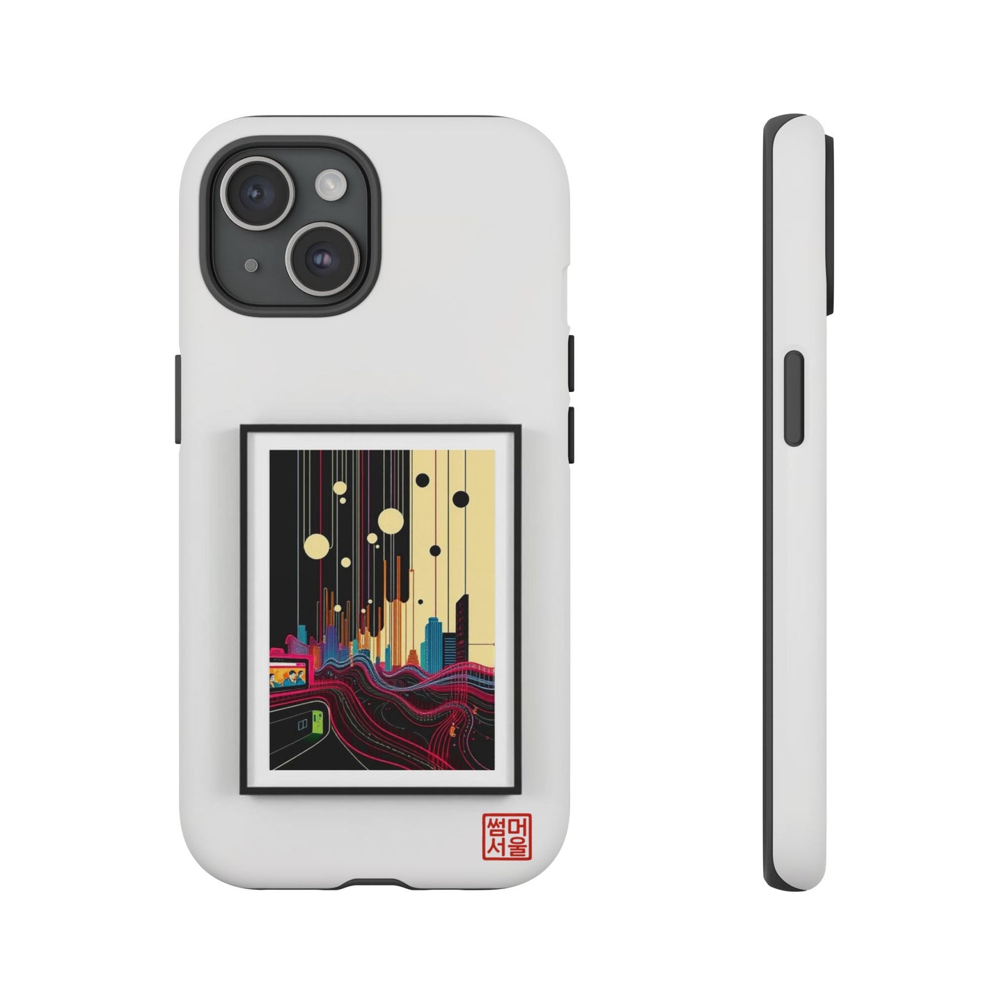 Seoul Canvas iPhone Case - Tough Case