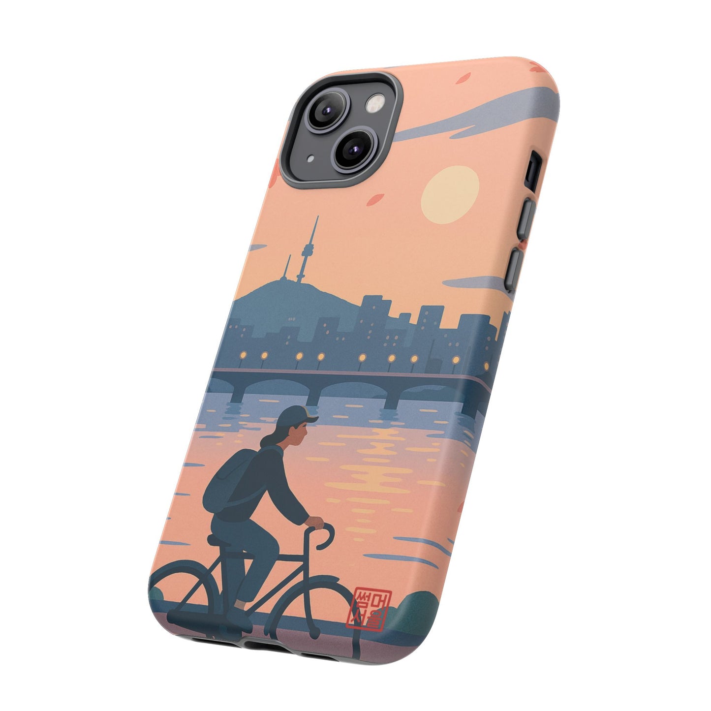 River Glow iPhone Case - Tough Case