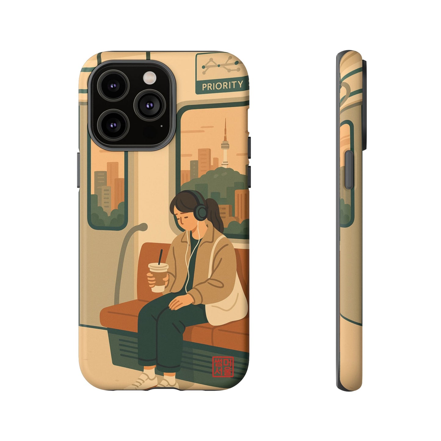Afternoon Line iPhone Case - Tough Case