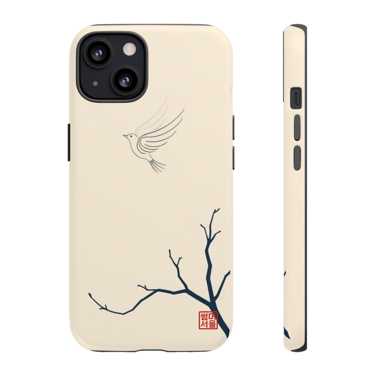 Soaring Magpie iPhone Case - Tough Case