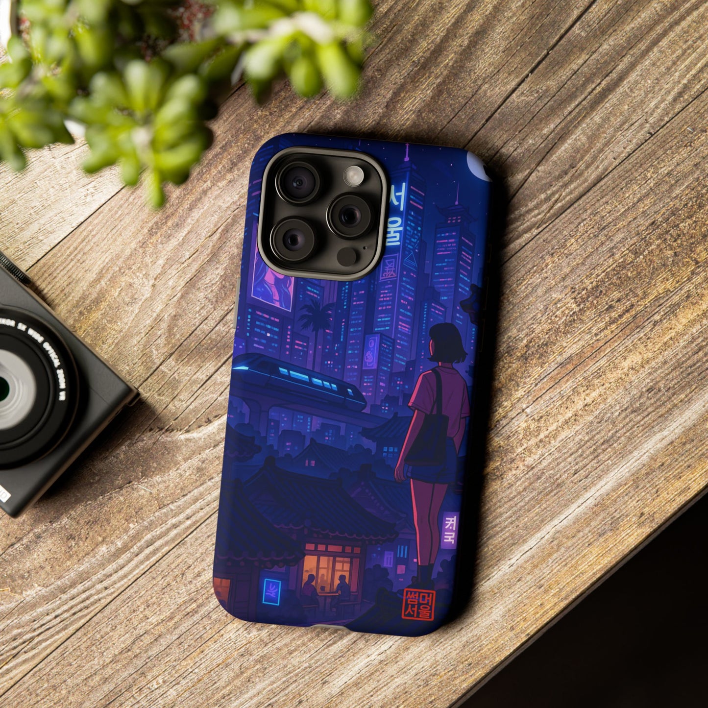 CyberSeoul iPhone Case - Tough Case