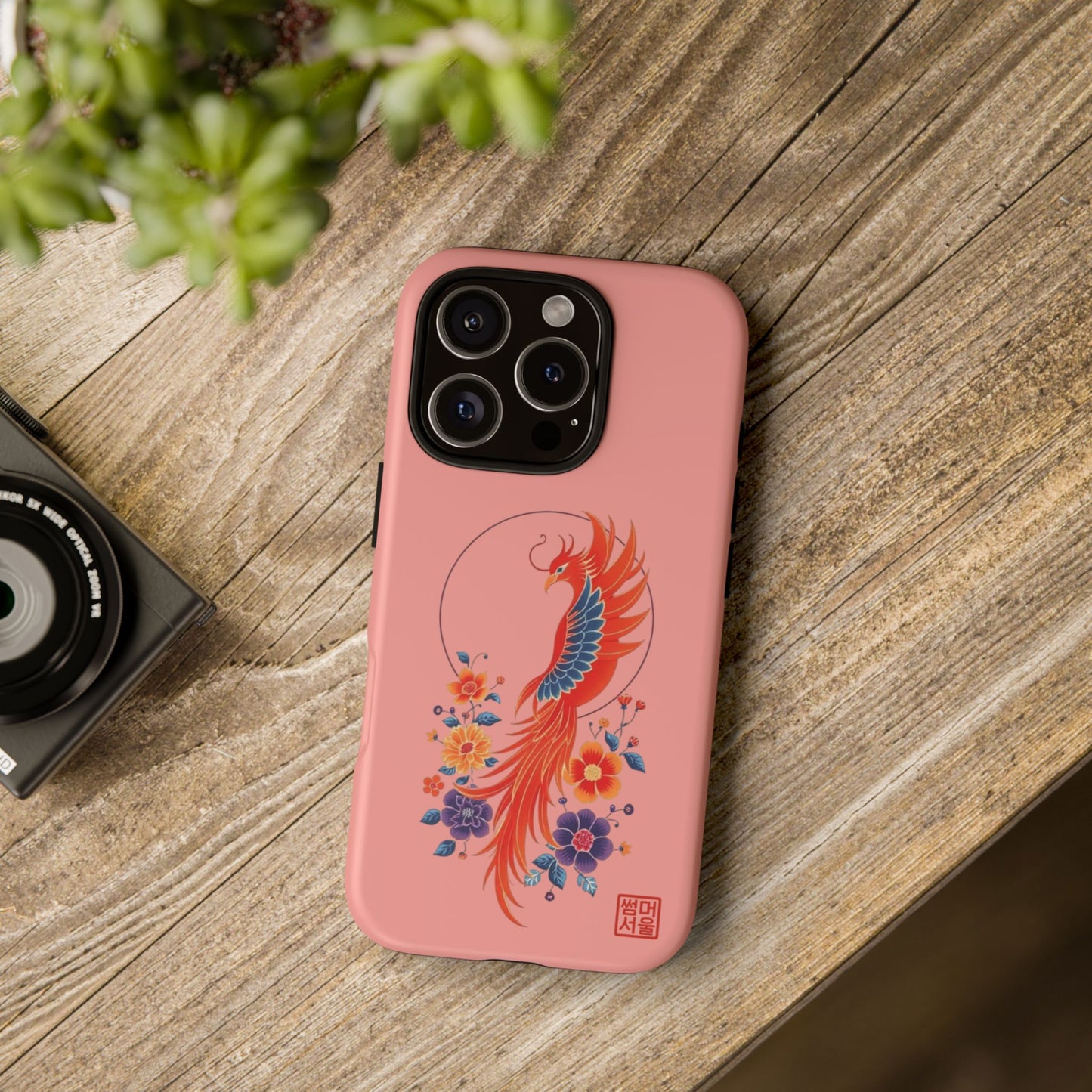 Phoenix Bloom iPhone Case - Tough Case