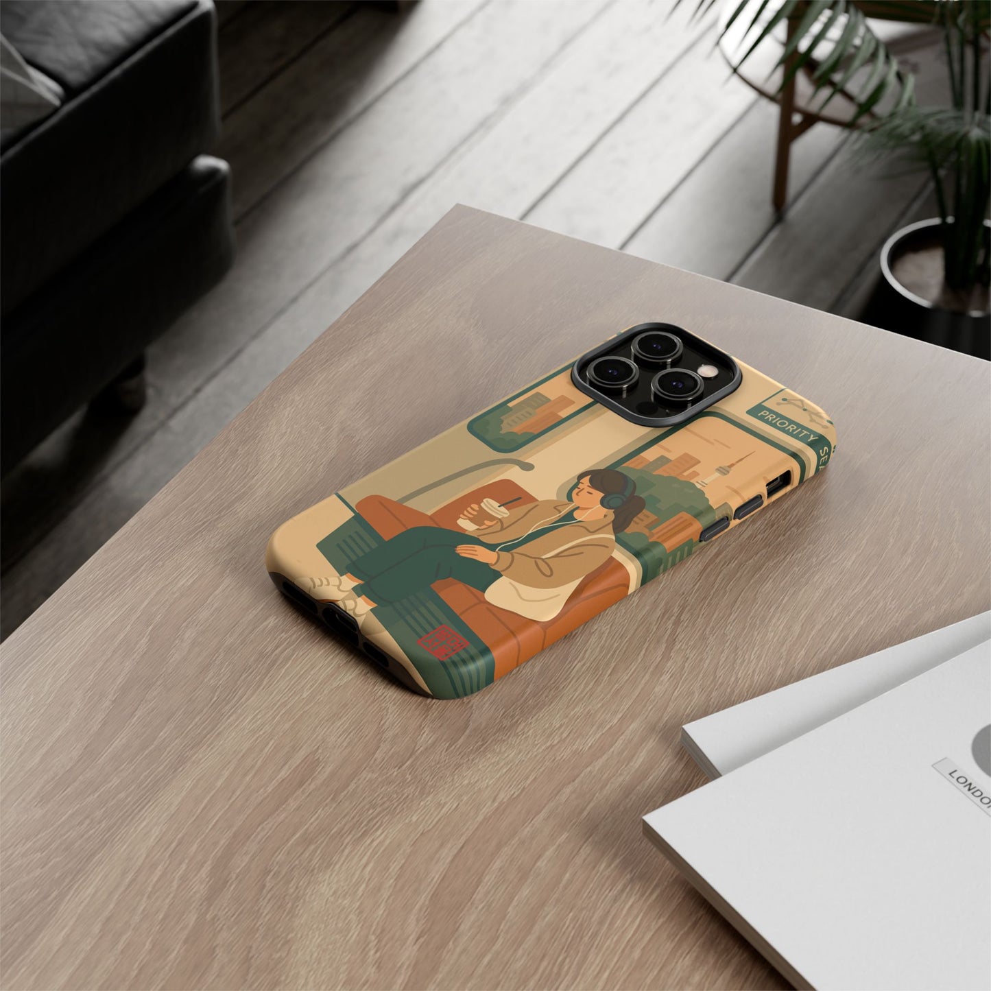 Afternoon Line iPhone Case - Tough Case