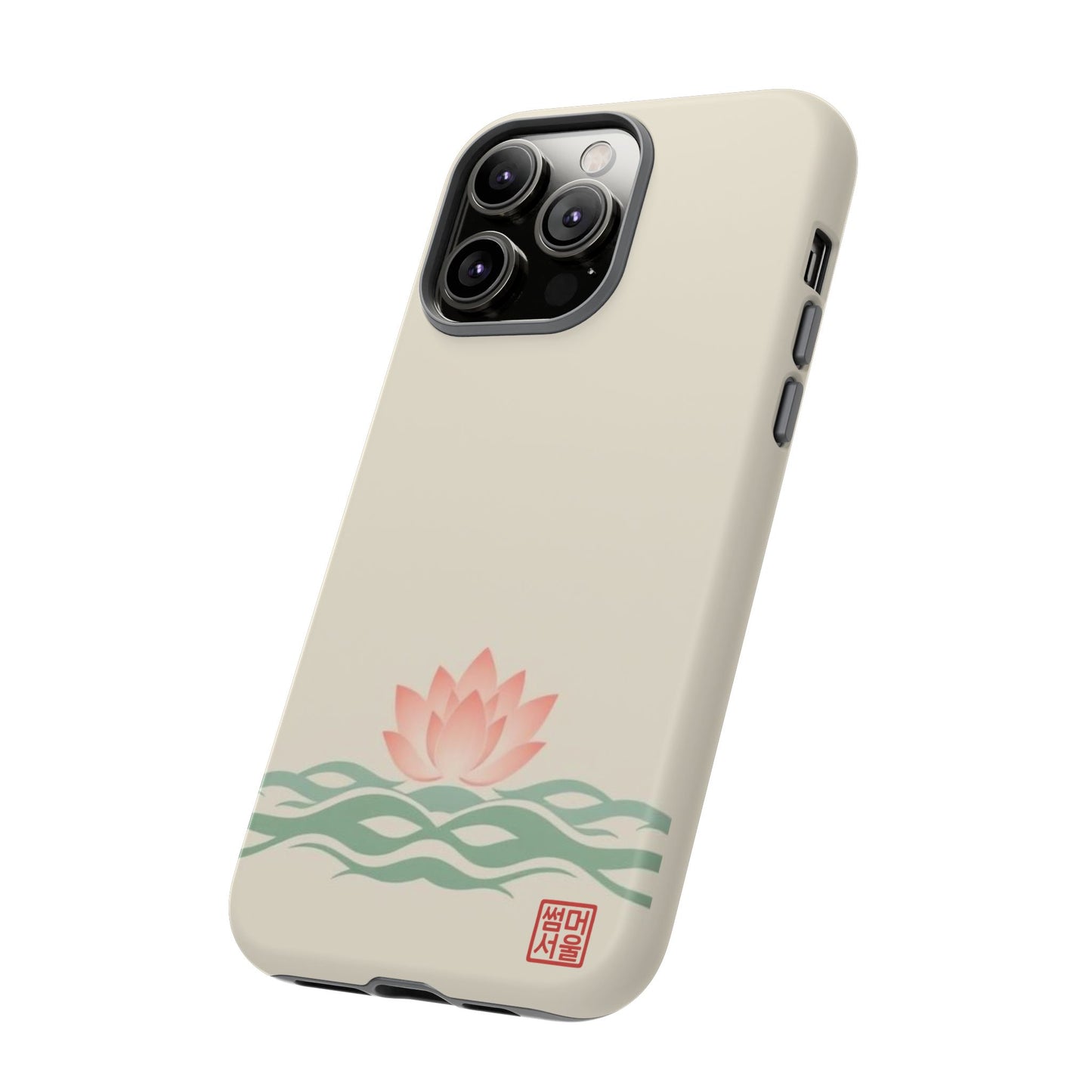 Lotus Rise iPhone Case - Tough Case