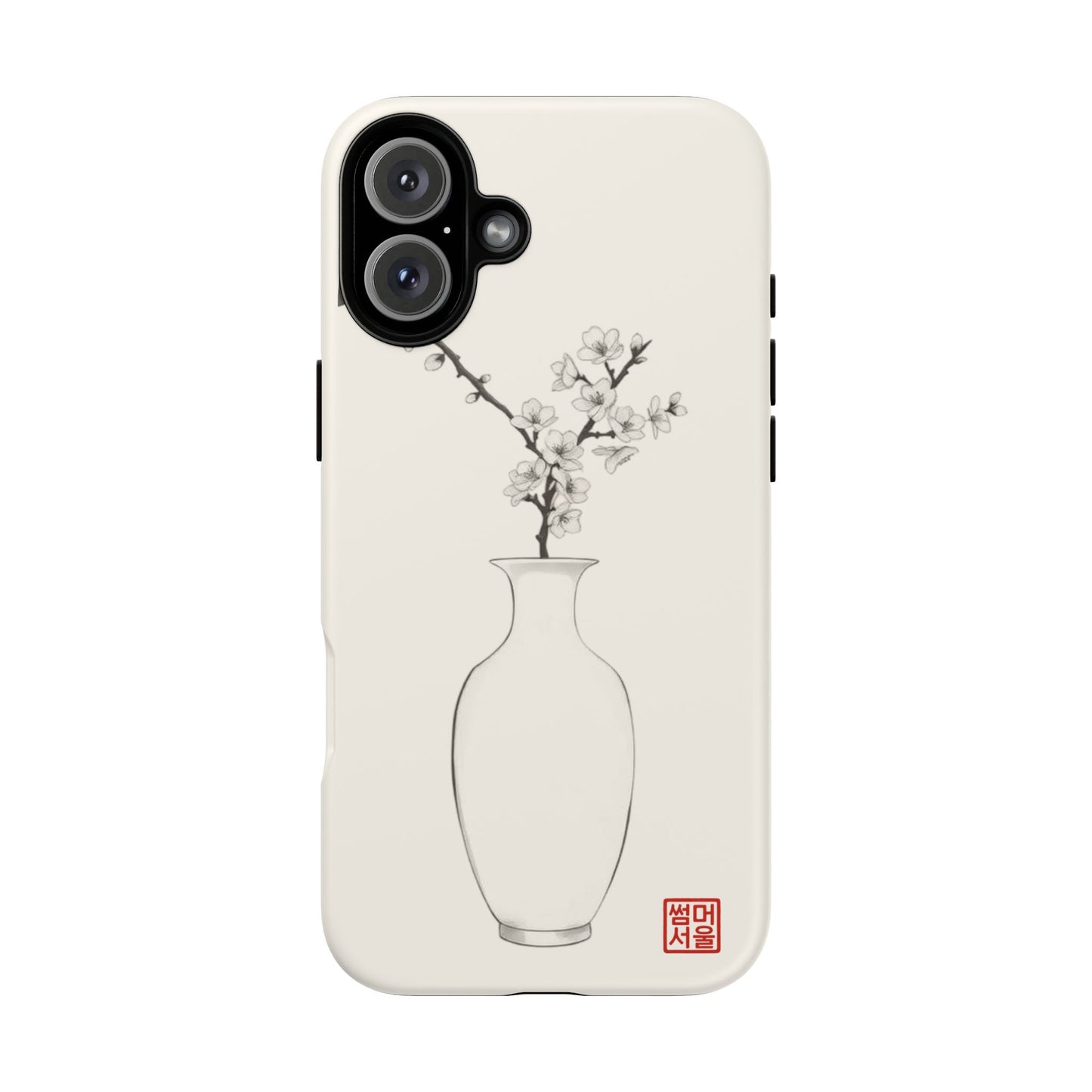 Baekja Blossom iPhone Case - Tough Case