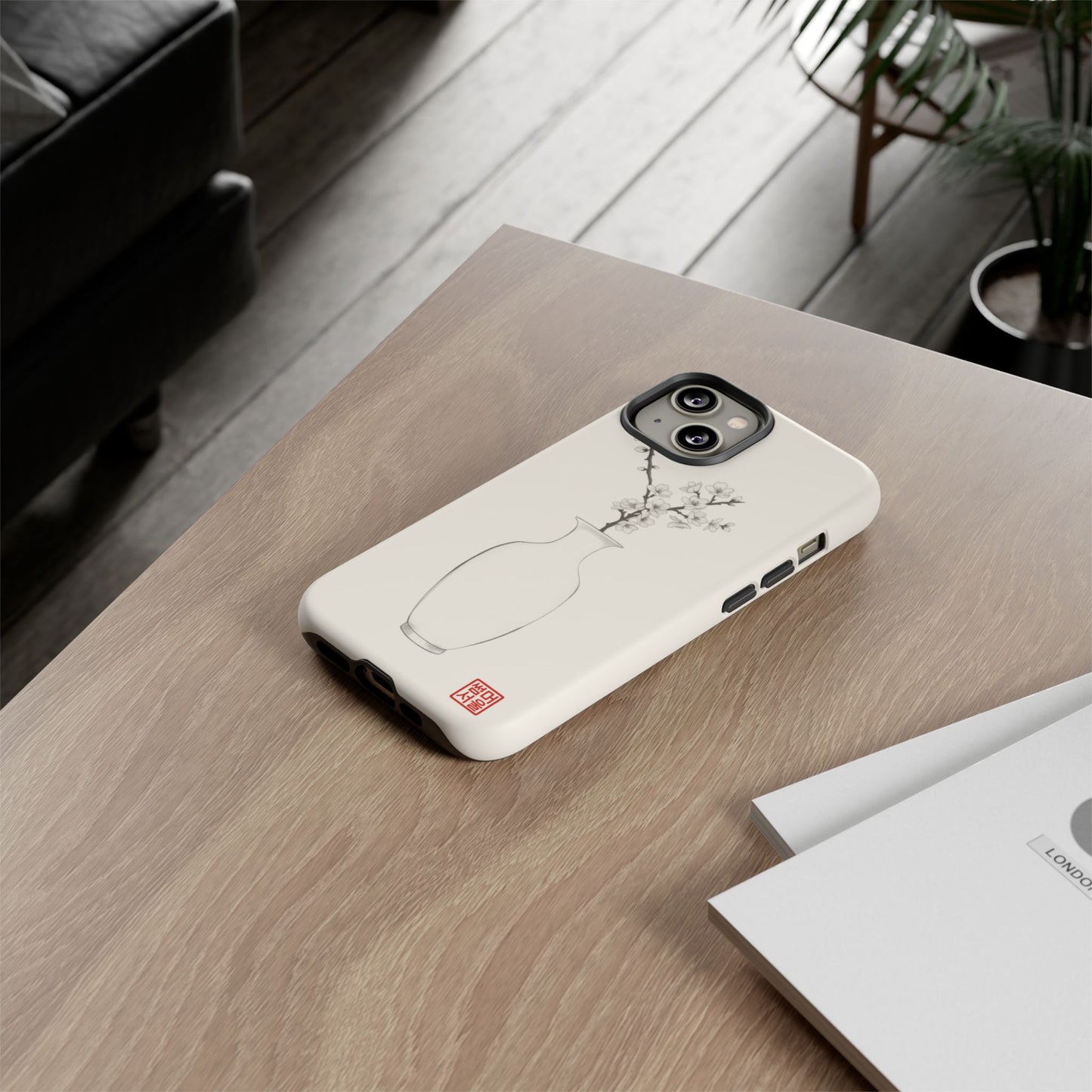 Baekja Blossom iPhone Case - Tough Case