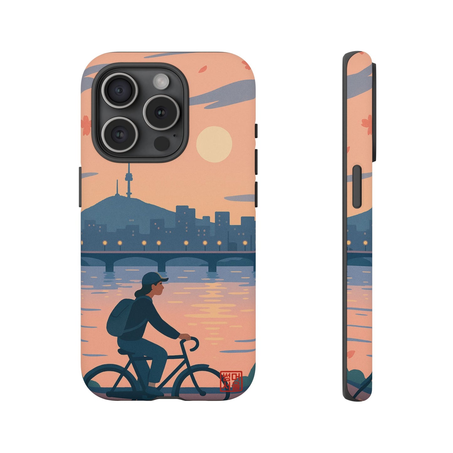 River Glow iPhone Case - Tough Case