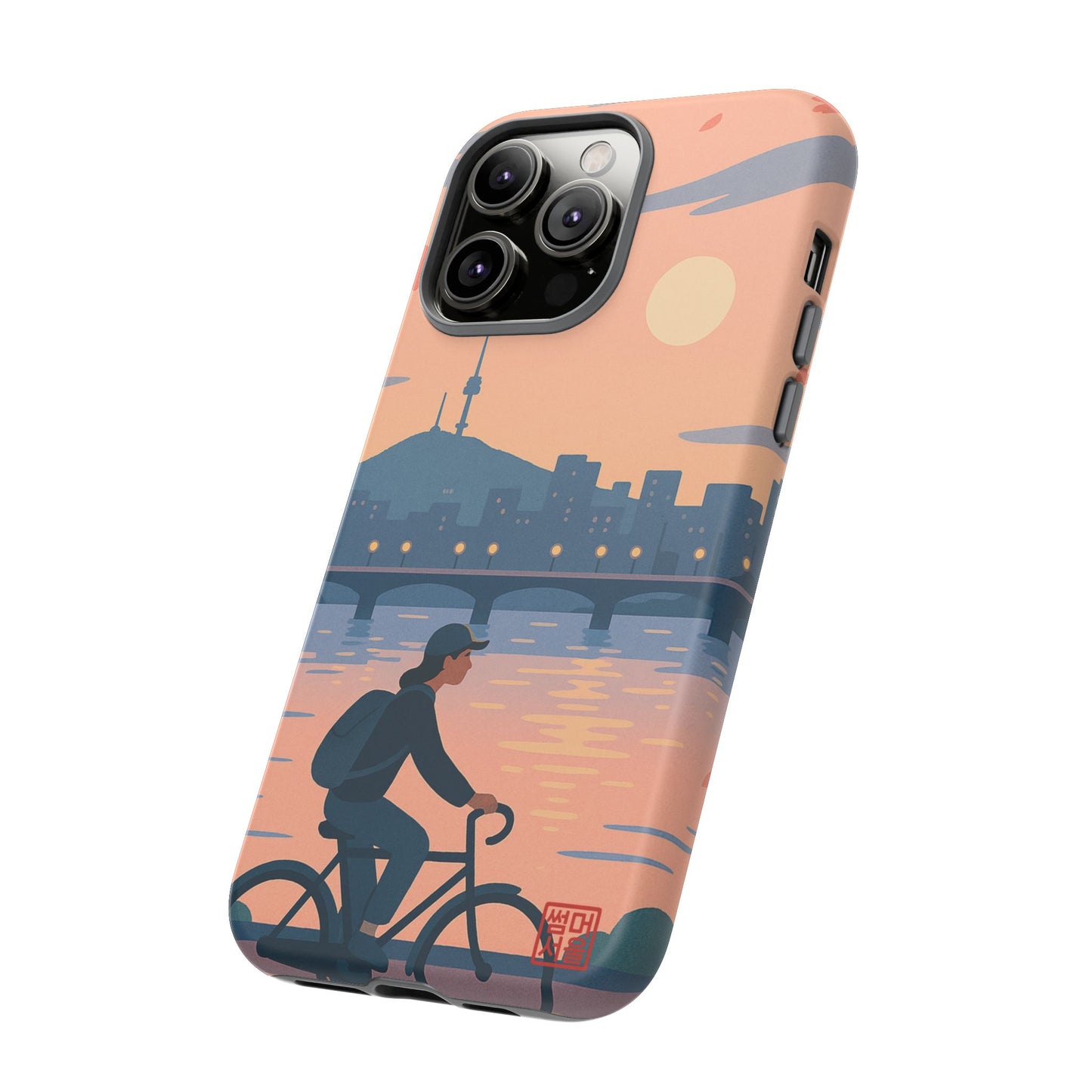 River Glow iPhone Case - Tough Case