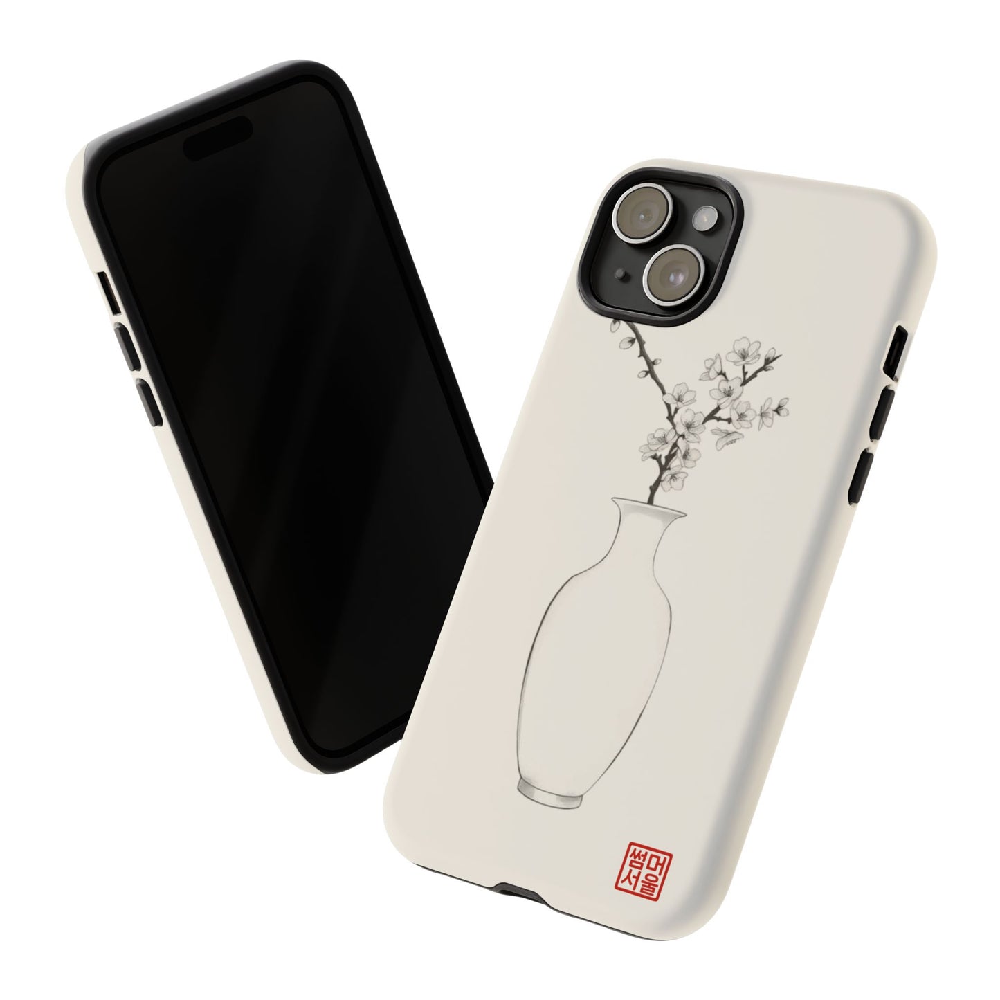 Baekja Blossom iPhone Case - Tough Case