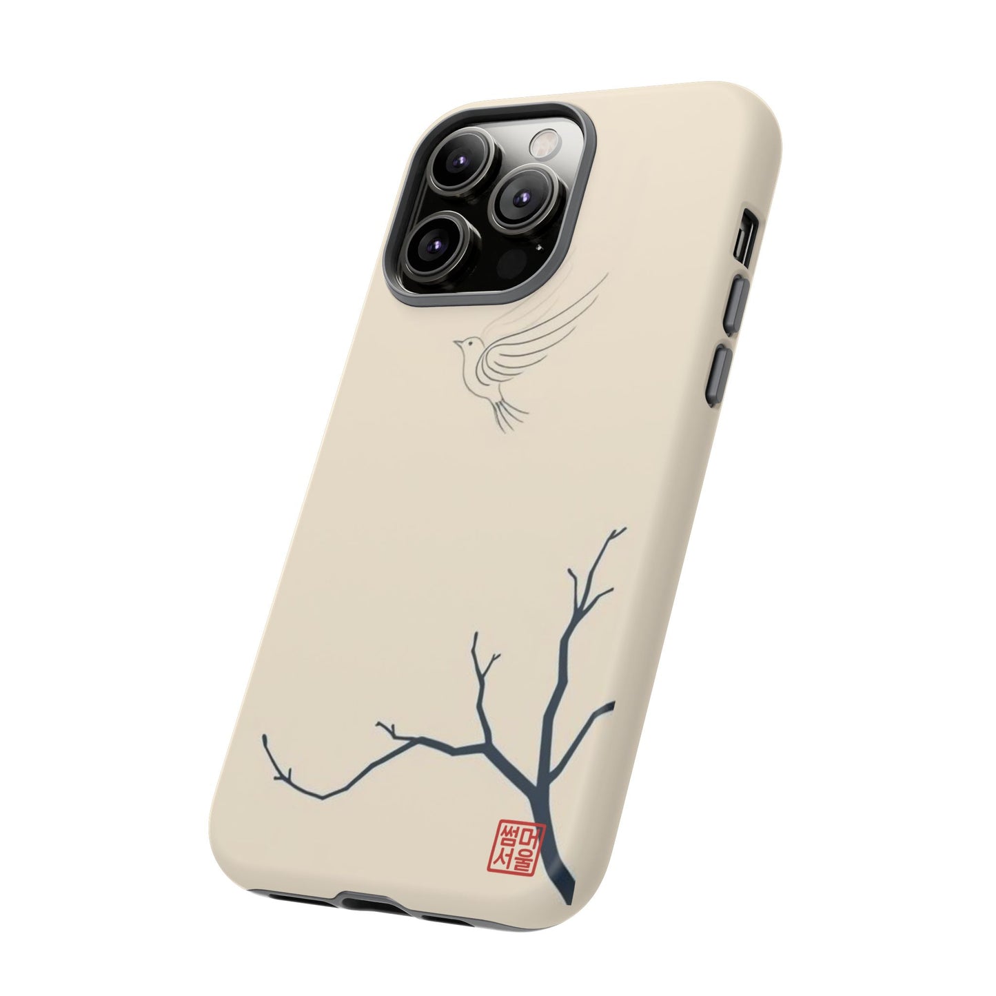 Soaring Magpie iPhone Case - Tough Case