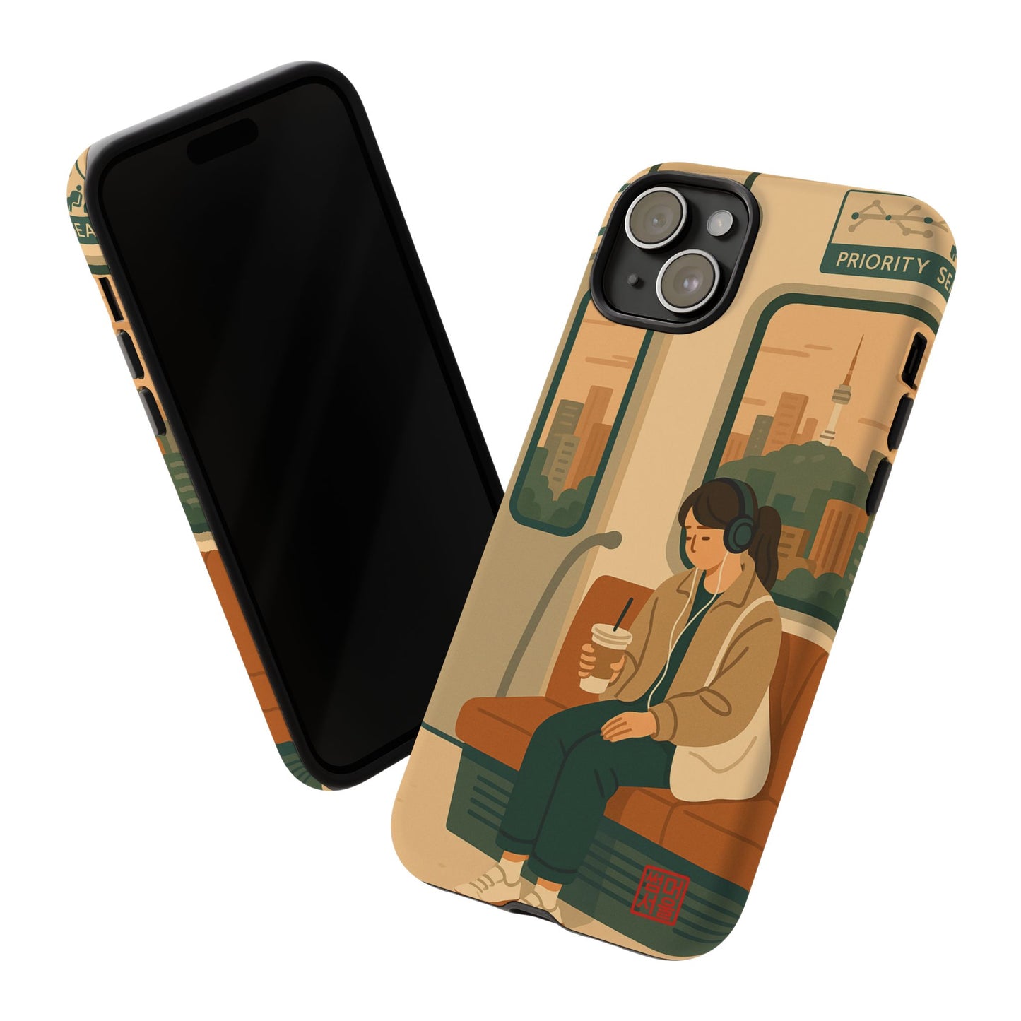 Afternoon Line iPhone Case - Tough Case