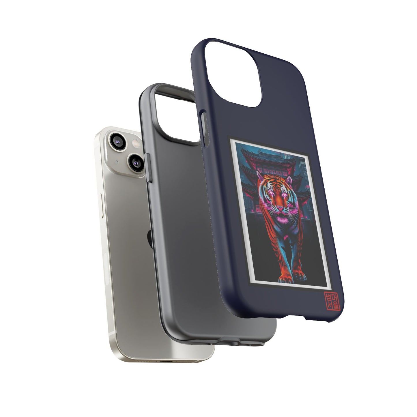 Neon Guardian iPhone Case - Tough Case