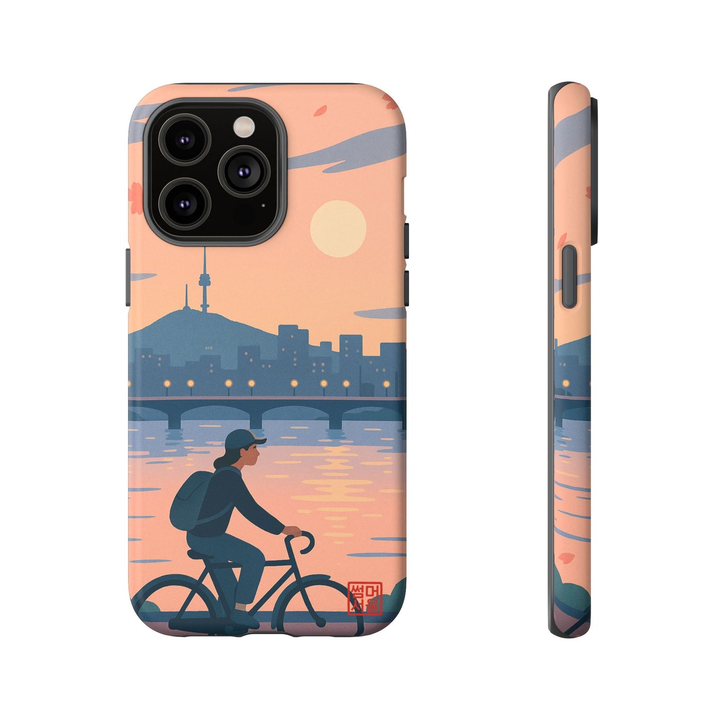 River Glow iPhone Case - Tough Case