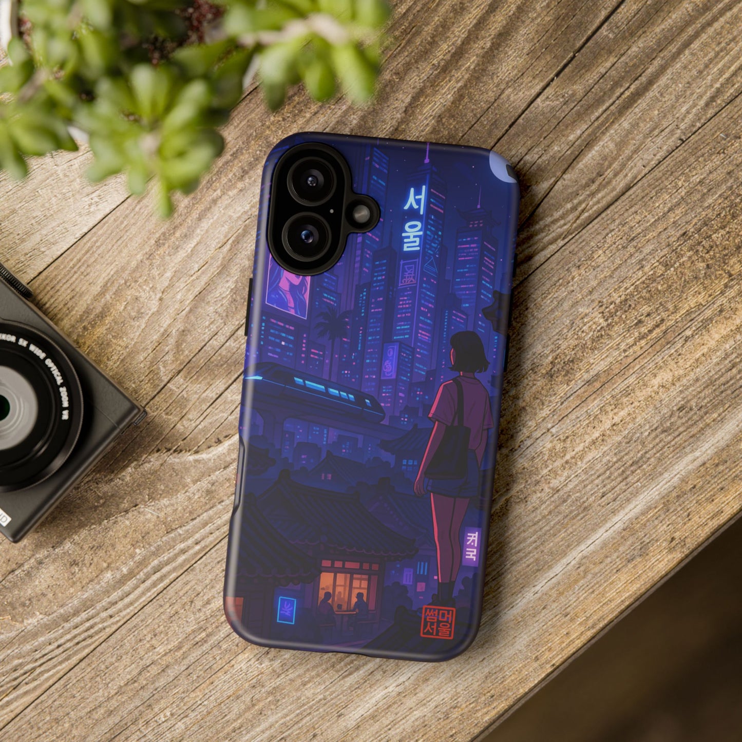 CyberSeoul iPhone Case - Tough Case