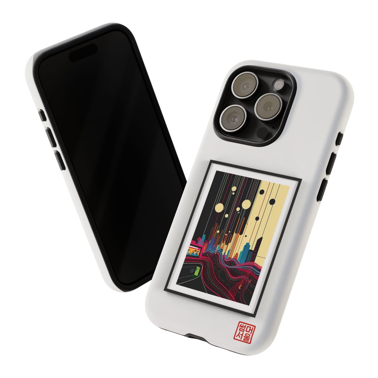 Seoul Canvas iPhone Case - Tough Case