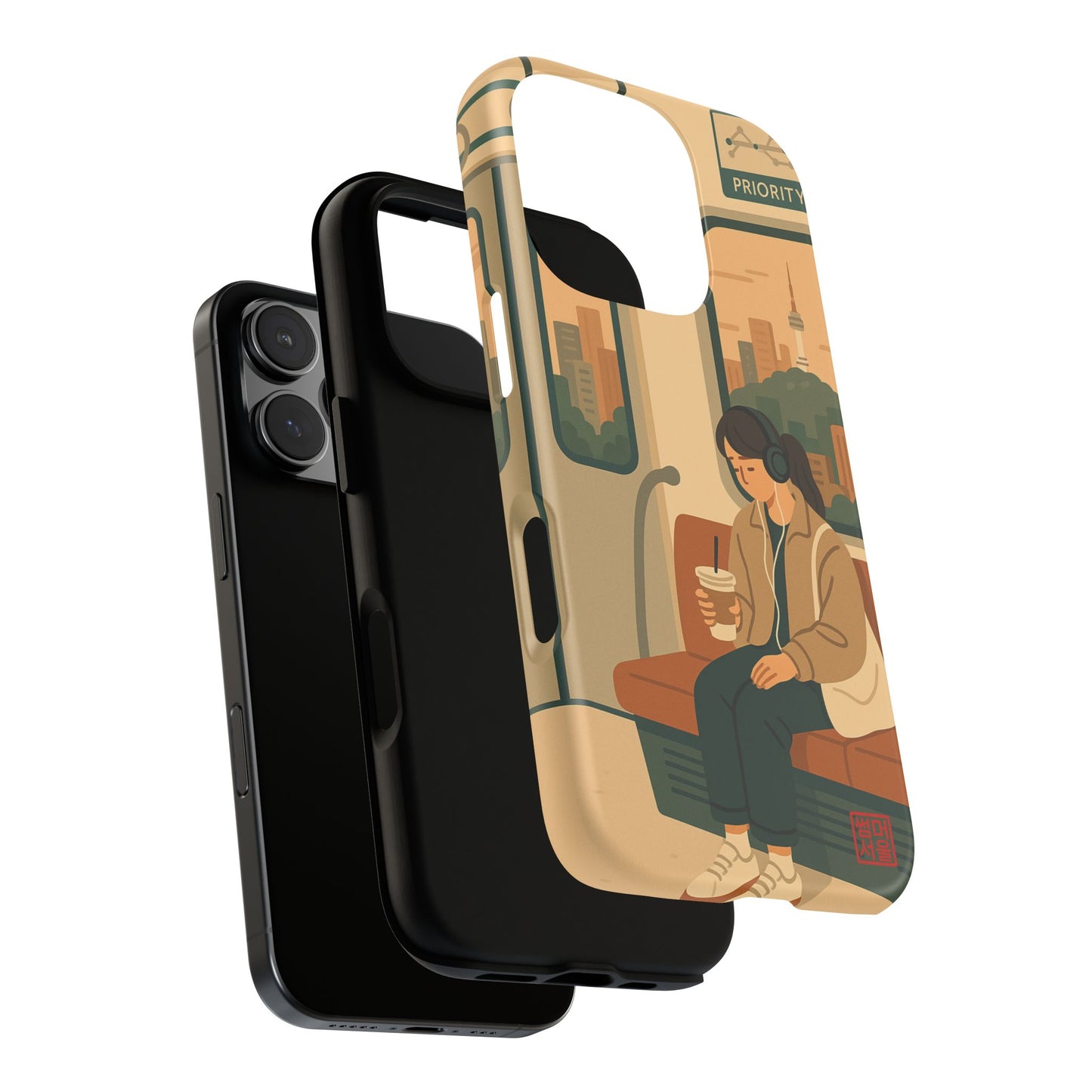 Afternoon Line iPhone Case - Tough Case