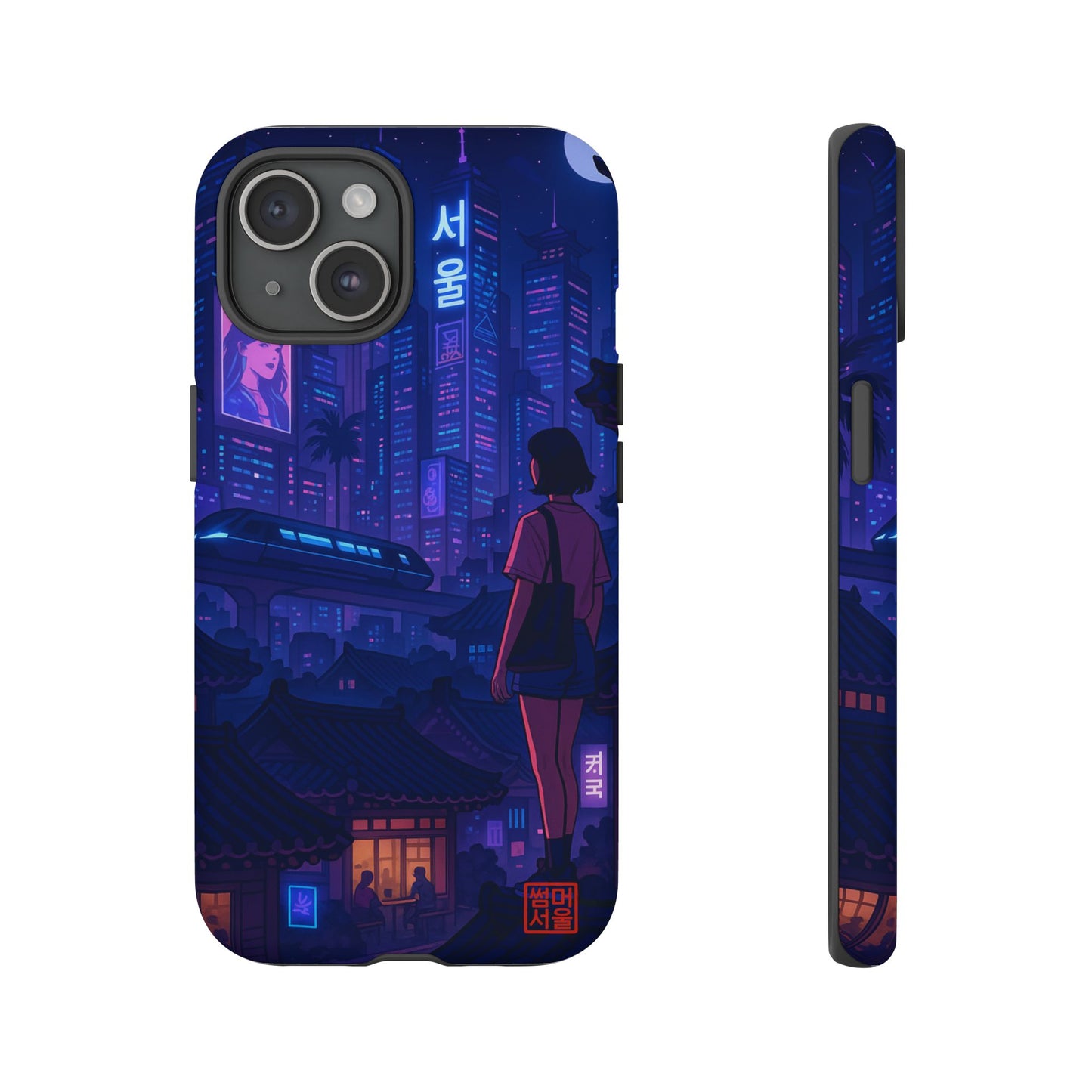 CyberSeoul iPhone Case - Tough Case