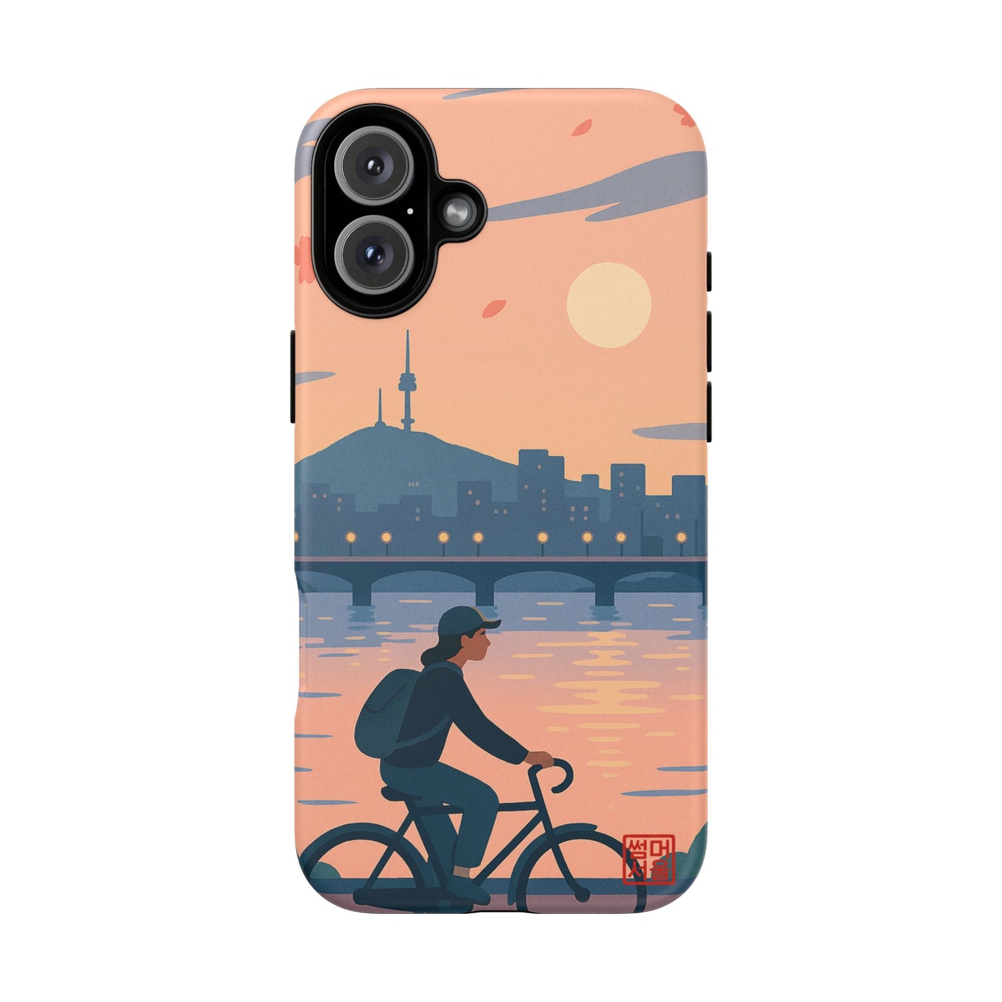 River Glow iPhone Case - Tough Case