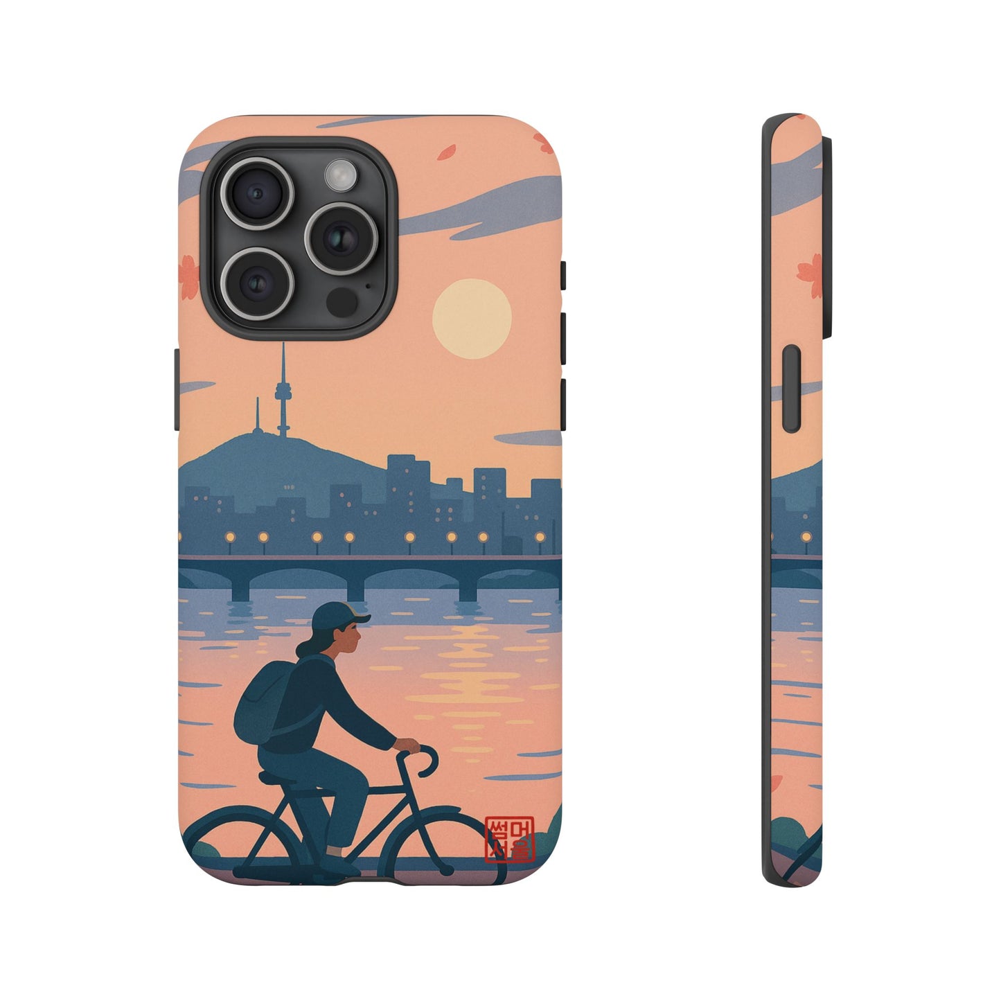 River Glow iPhone Case - Tough Case