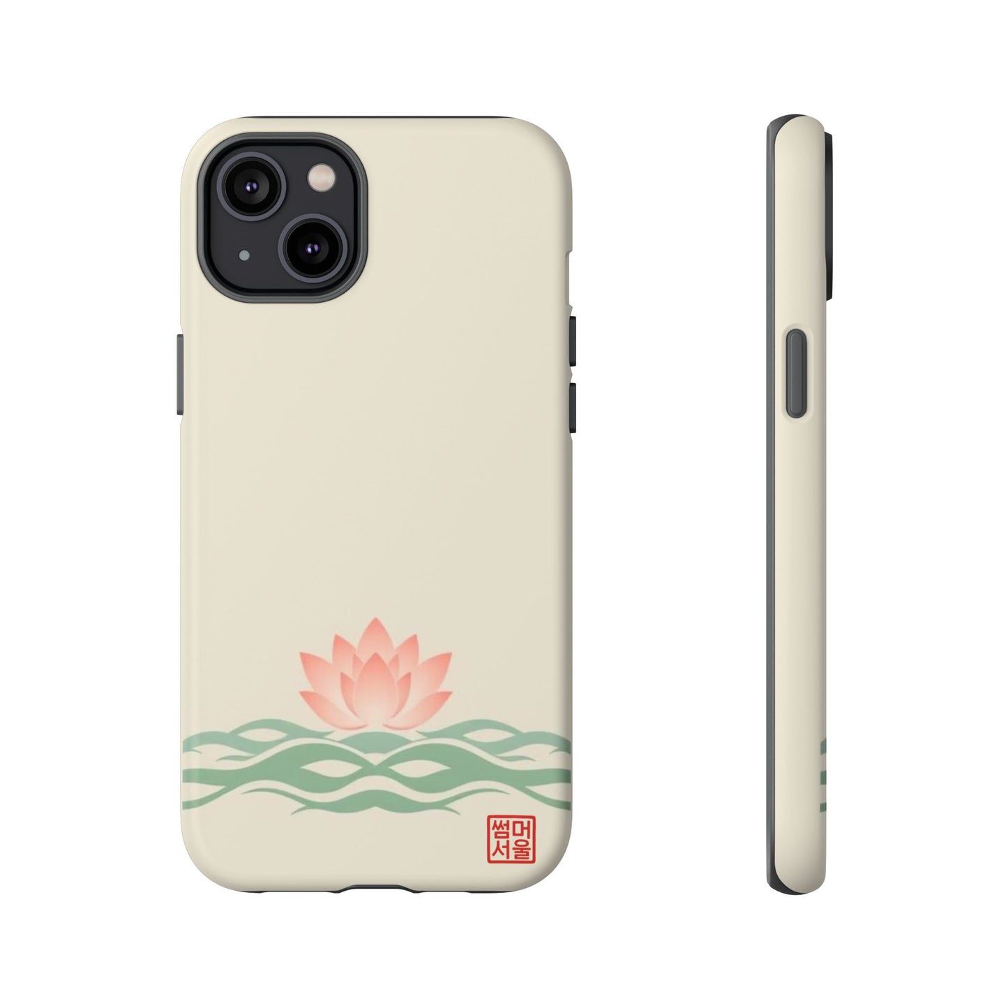 Lotus Rise iPhone Case - Tough Case