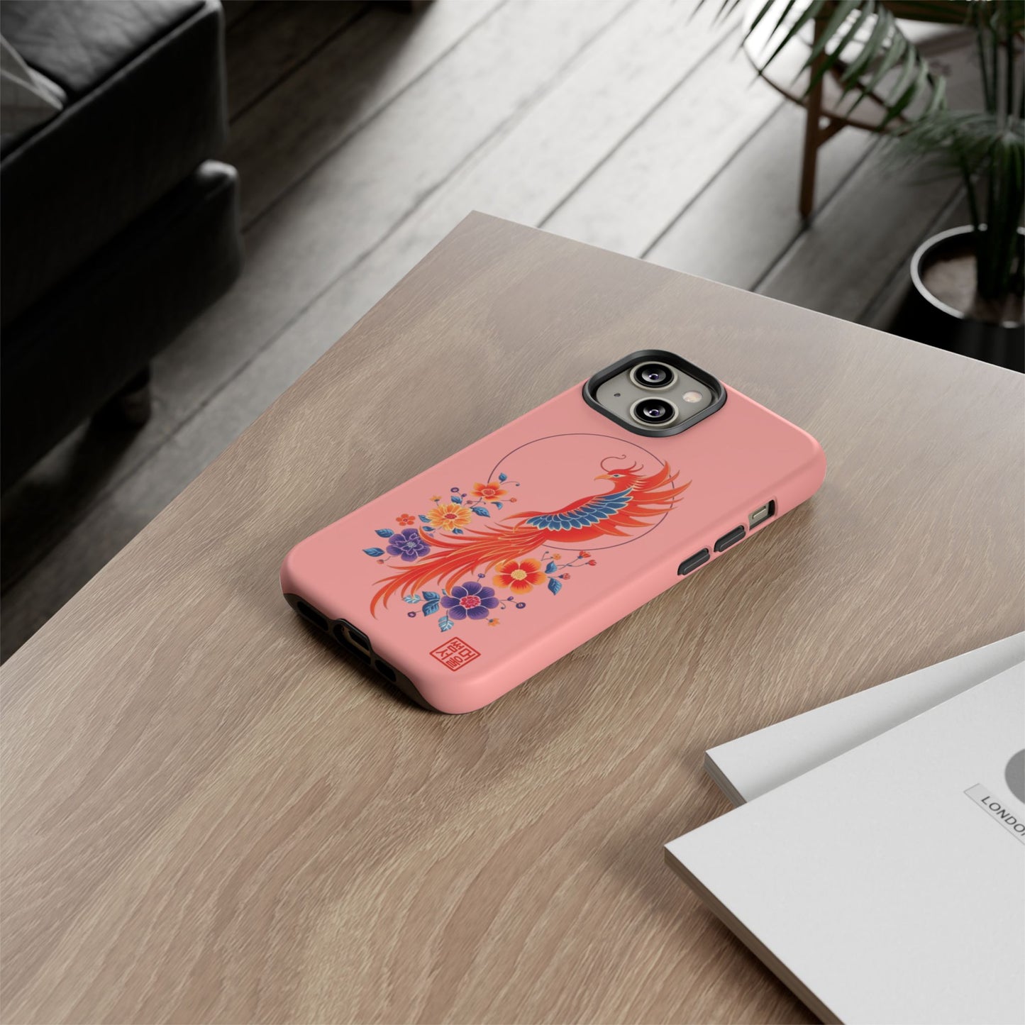 Phoenix Bloom iPhone Case - Tough Case