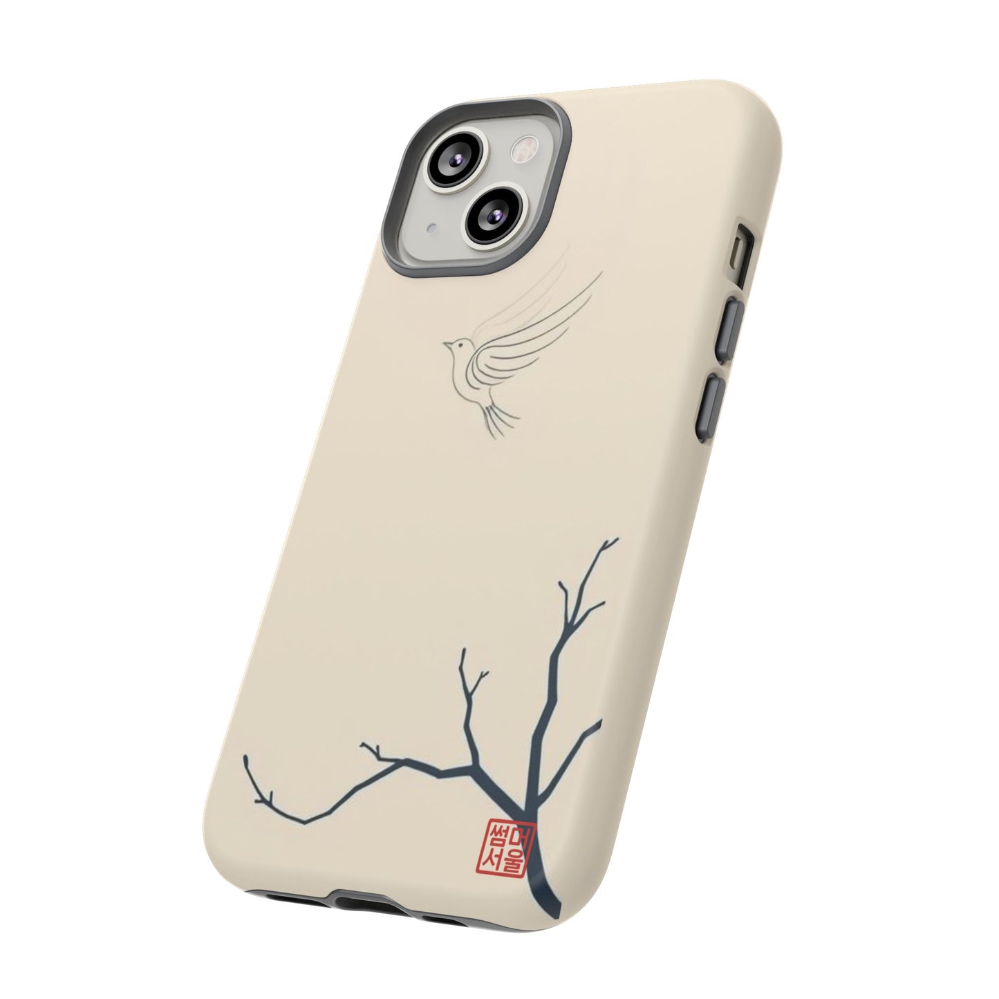 Soaring Magpie iPhone Case - Tough Case
