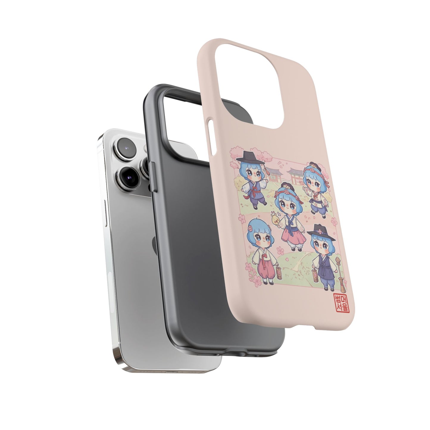 Bomi’s Blossom Hanbok iPhone Case - Tough Case