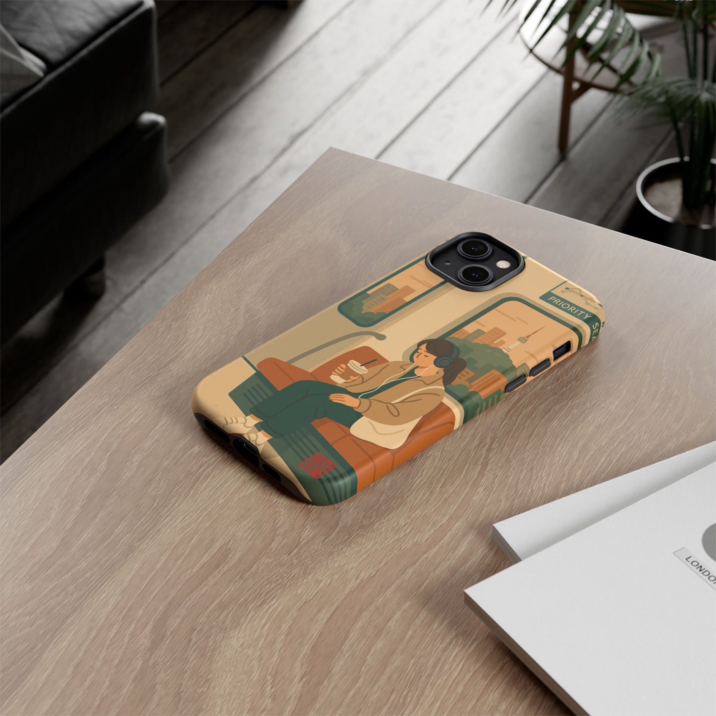 Afternoon Line iPhone Case - Tough Case