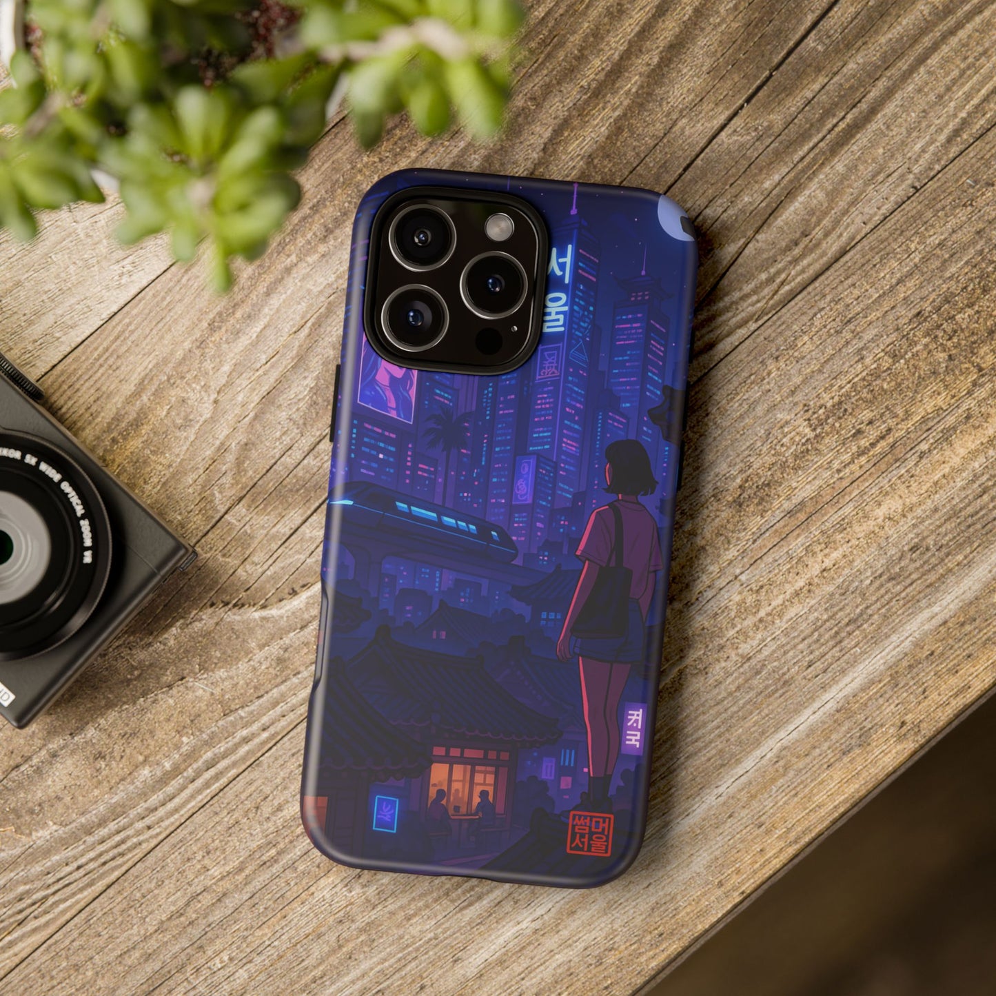 CyberSeoul iPhone Case - Tough Case