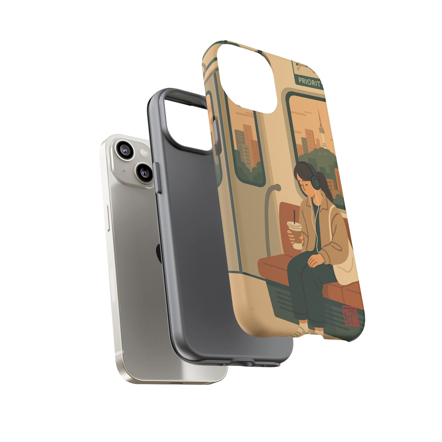 Afternoon Line iPhone Case - Tough Case
