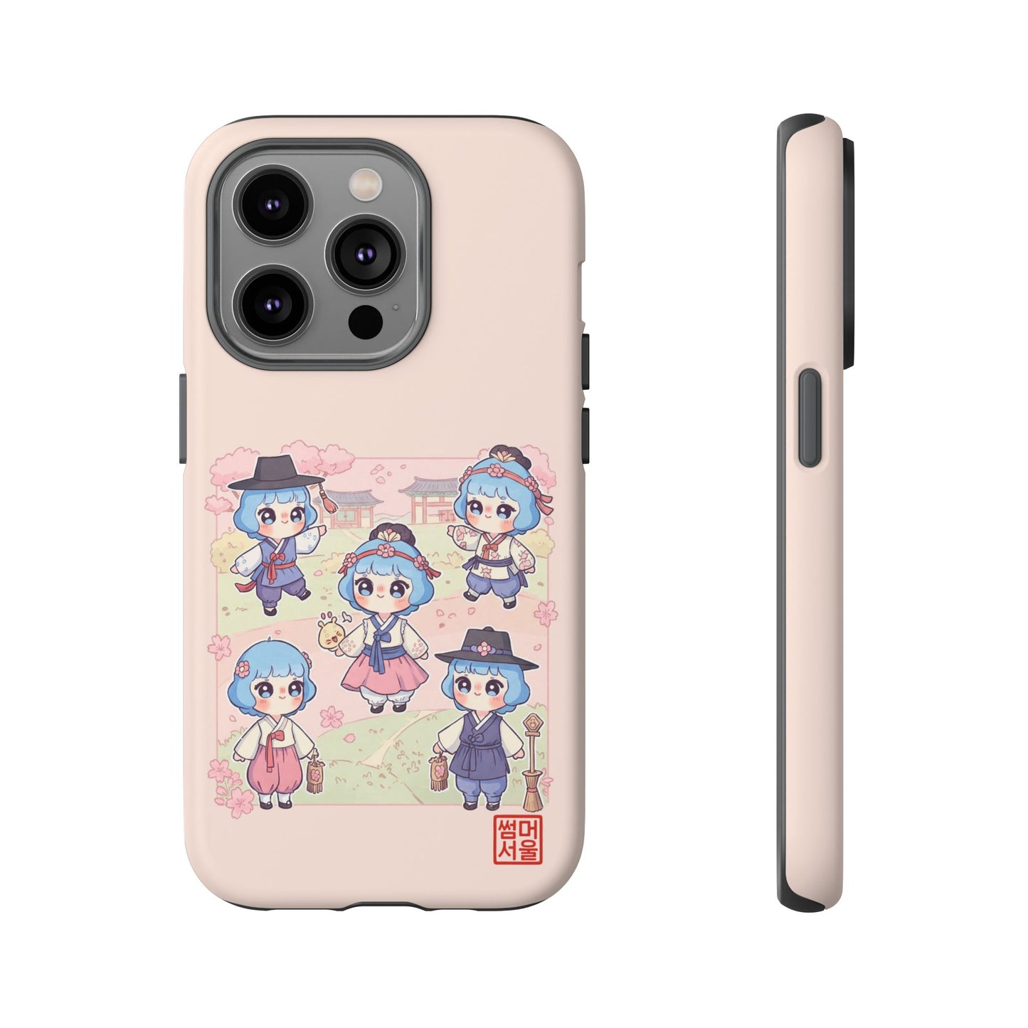 Bomi’s Blossom Hanbok iPhone Case - Tough Case