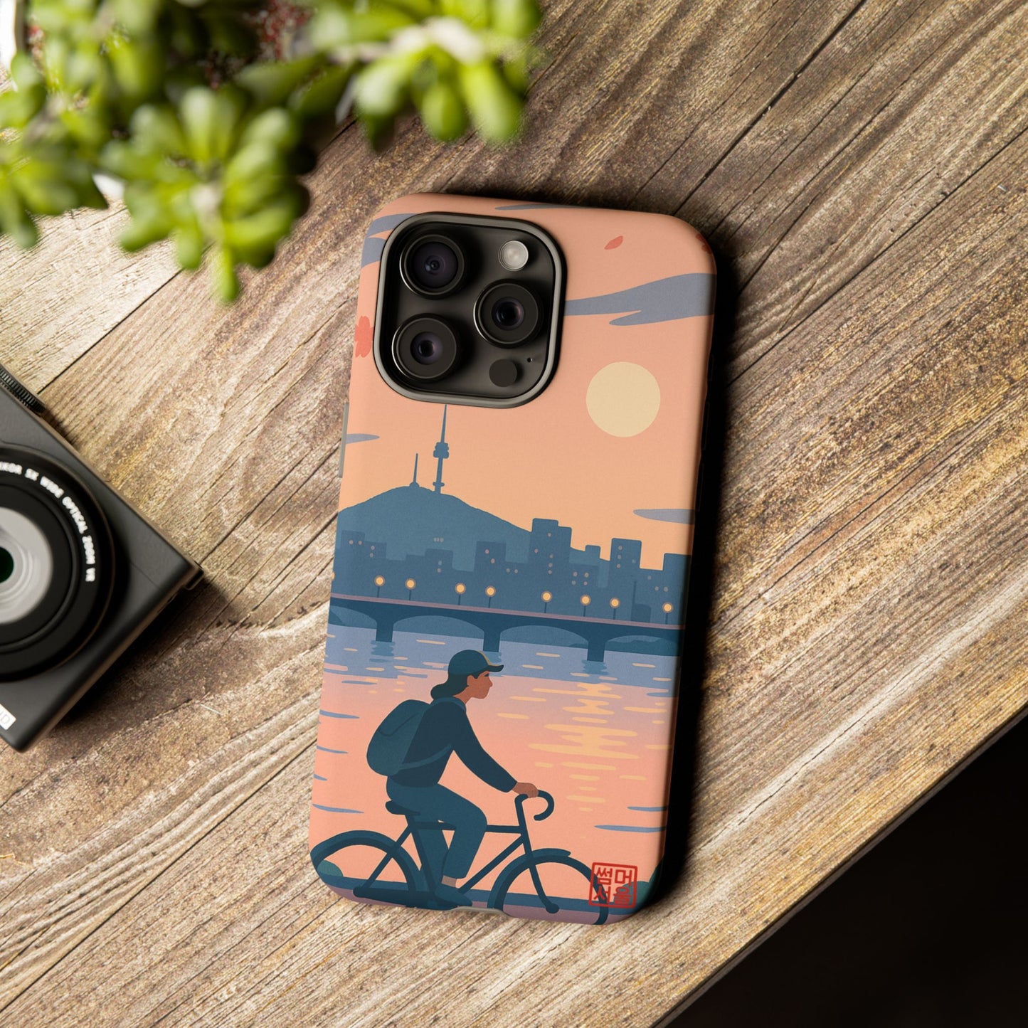 River Glow iPhone Case - Tough Case