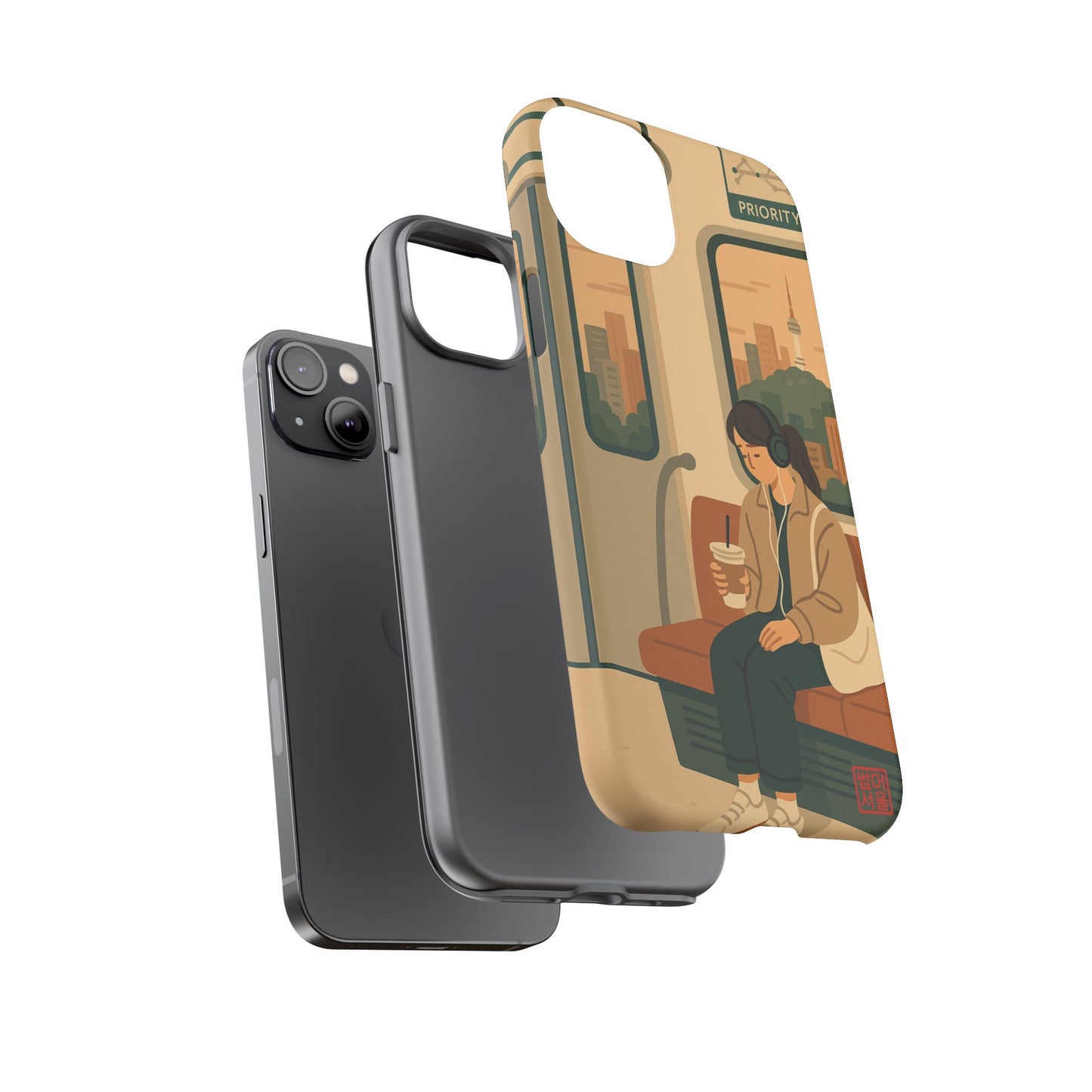 Afternoon Line iPhone Case - Tough Case