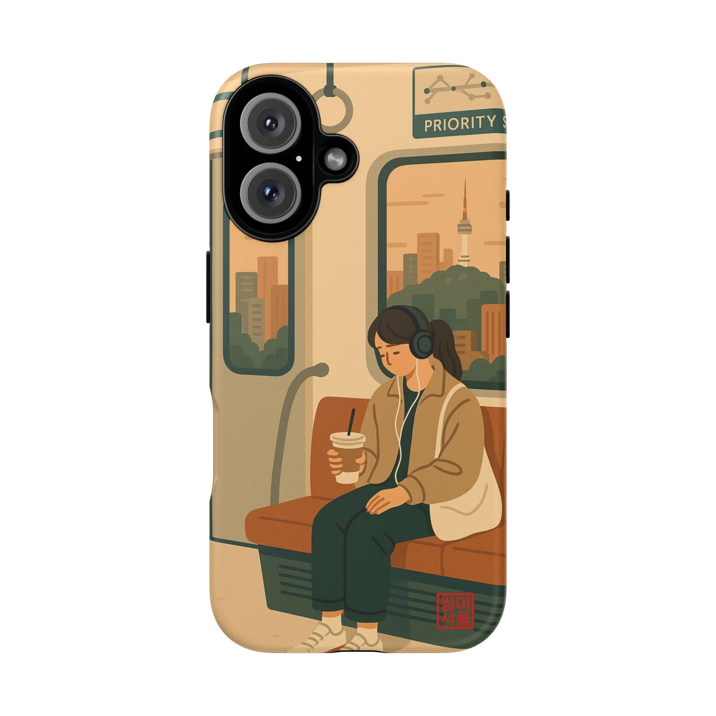 Afternoon Line iPhone Case - Tough Case