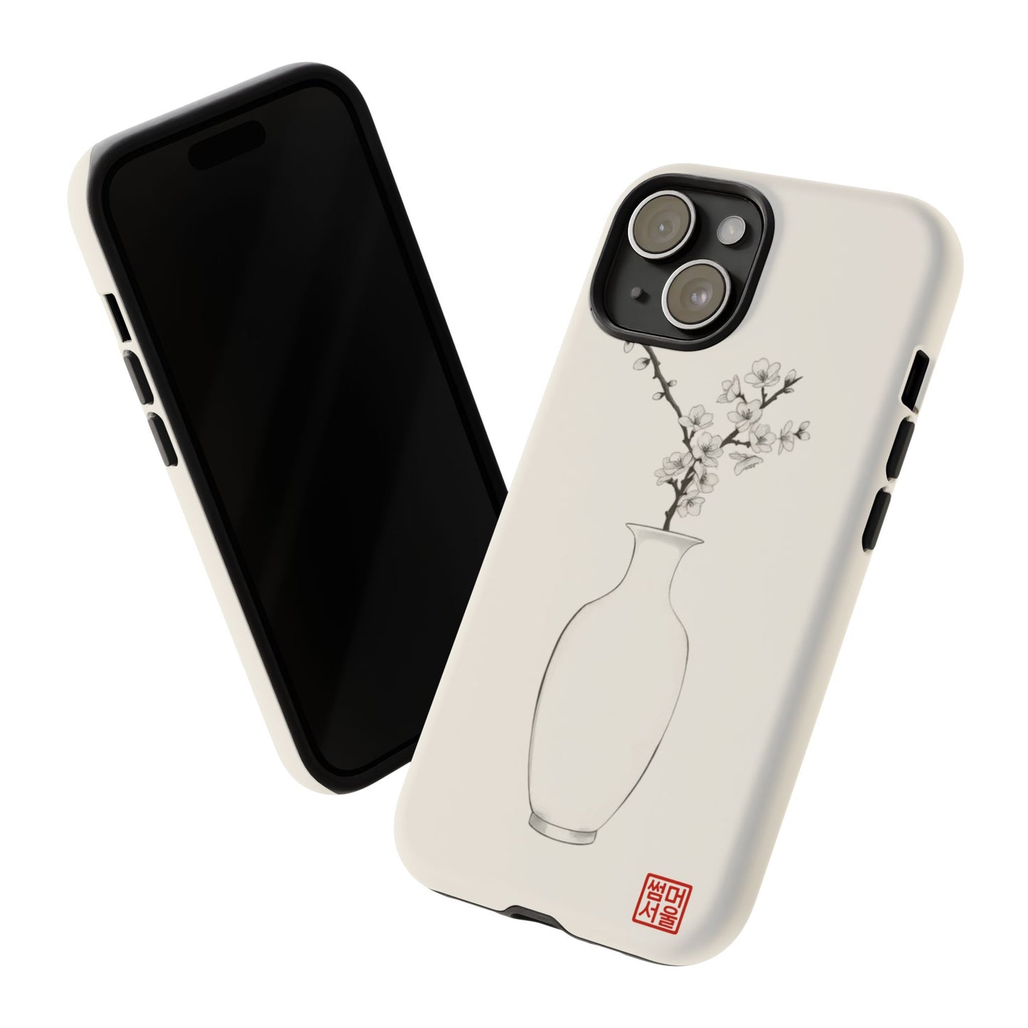 Baekja Blossom iPhone Case - Tough Case