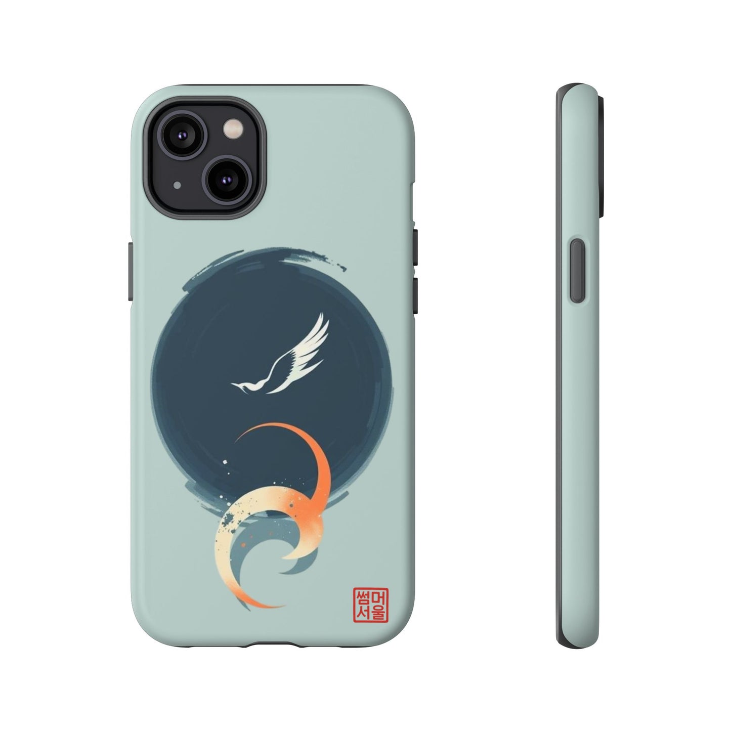 Eclipse Flight iPhone Case - Tough Case