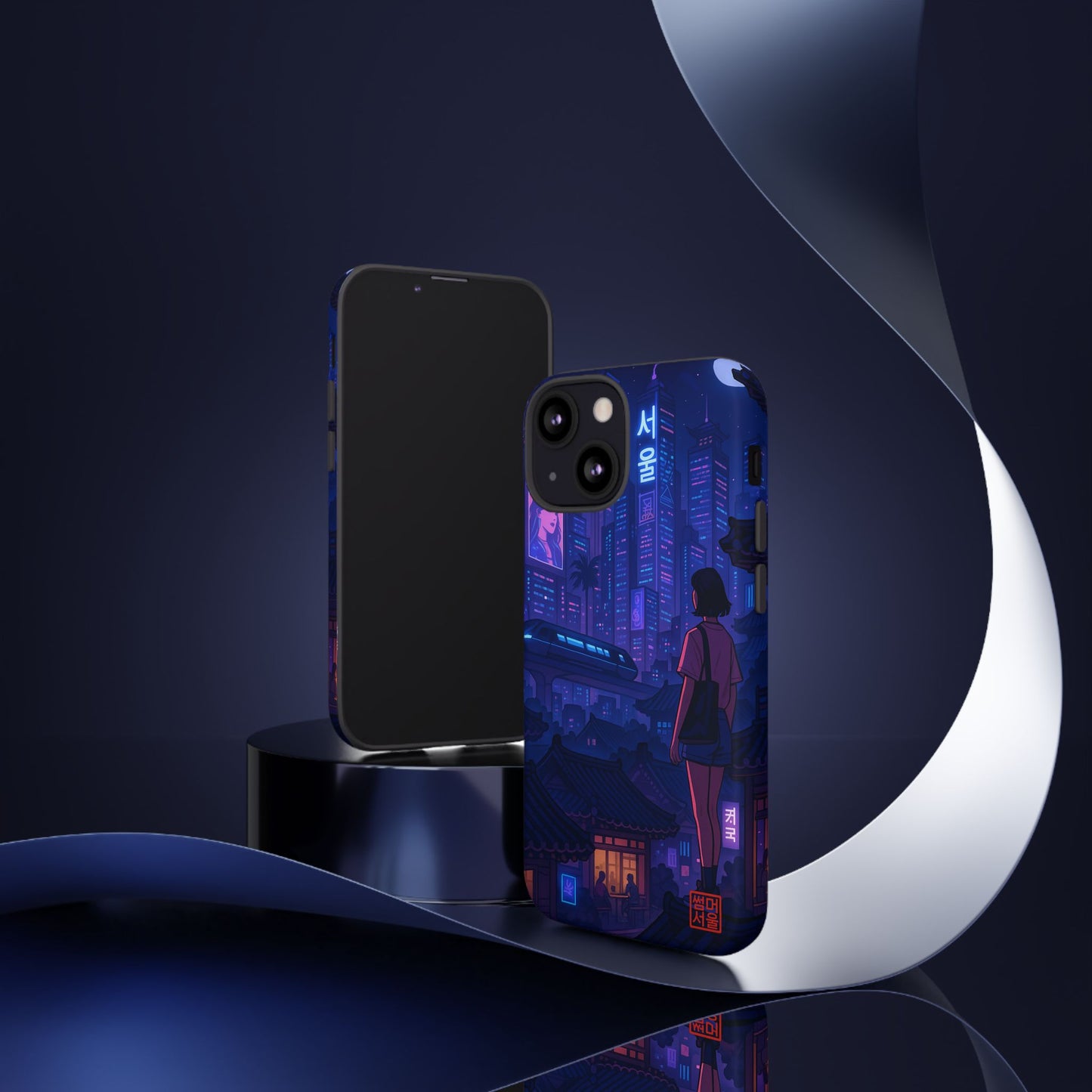 CyberSeoul iPhone Case - Tough Case