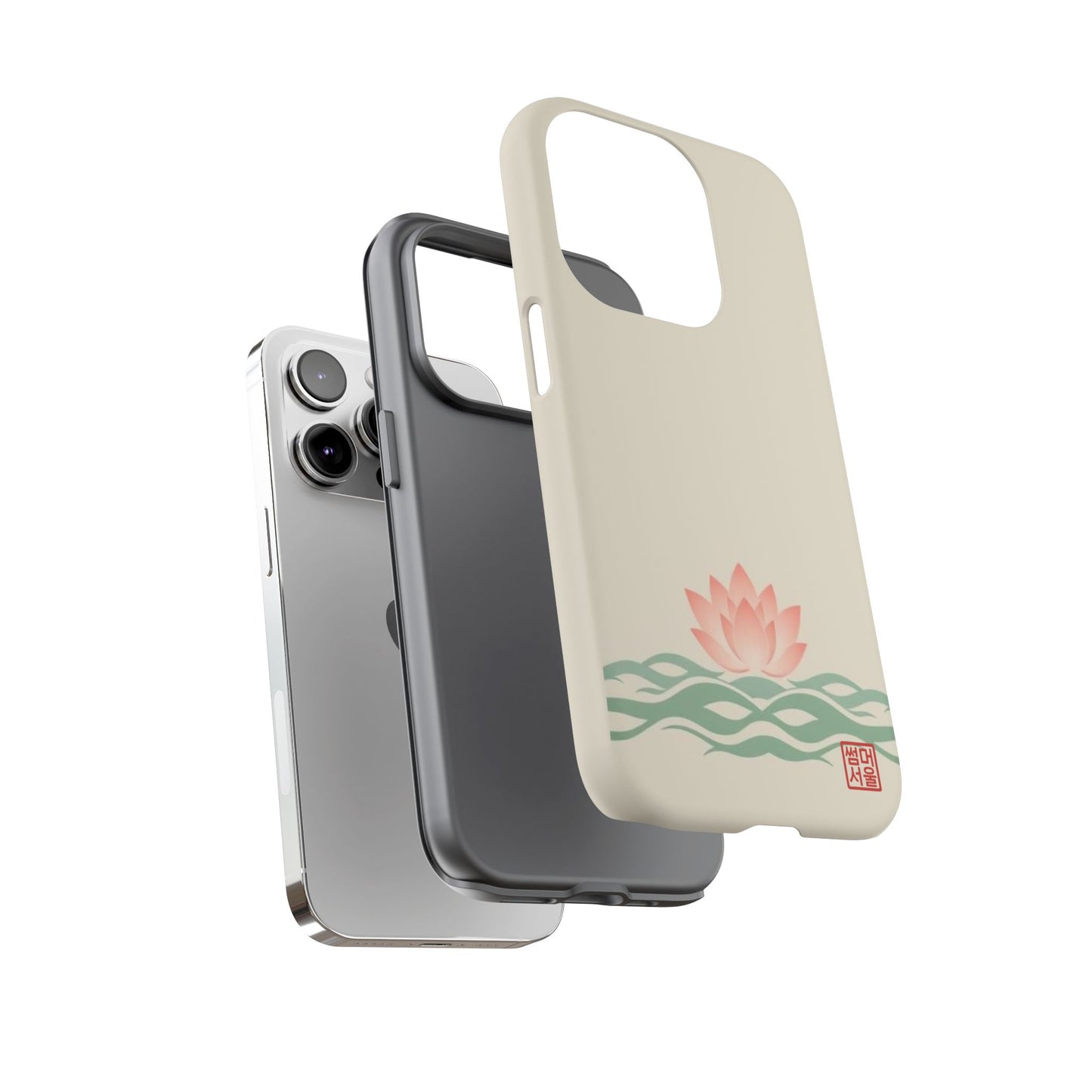 Lotus Rise iPhone Case - Tough Case
