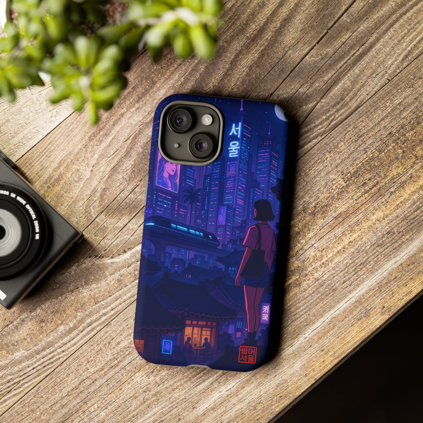 CyberSeoul iPhone Case - Tough Case